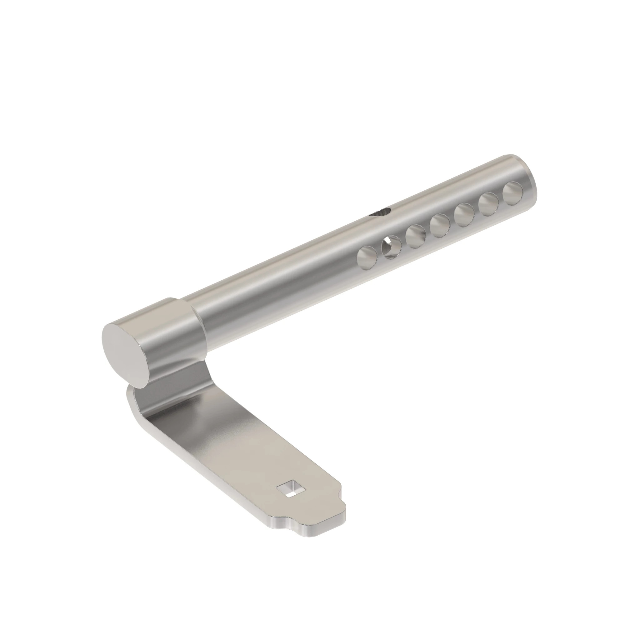 John Deere Mower Deck Gauge Wheel Arm - AM130504