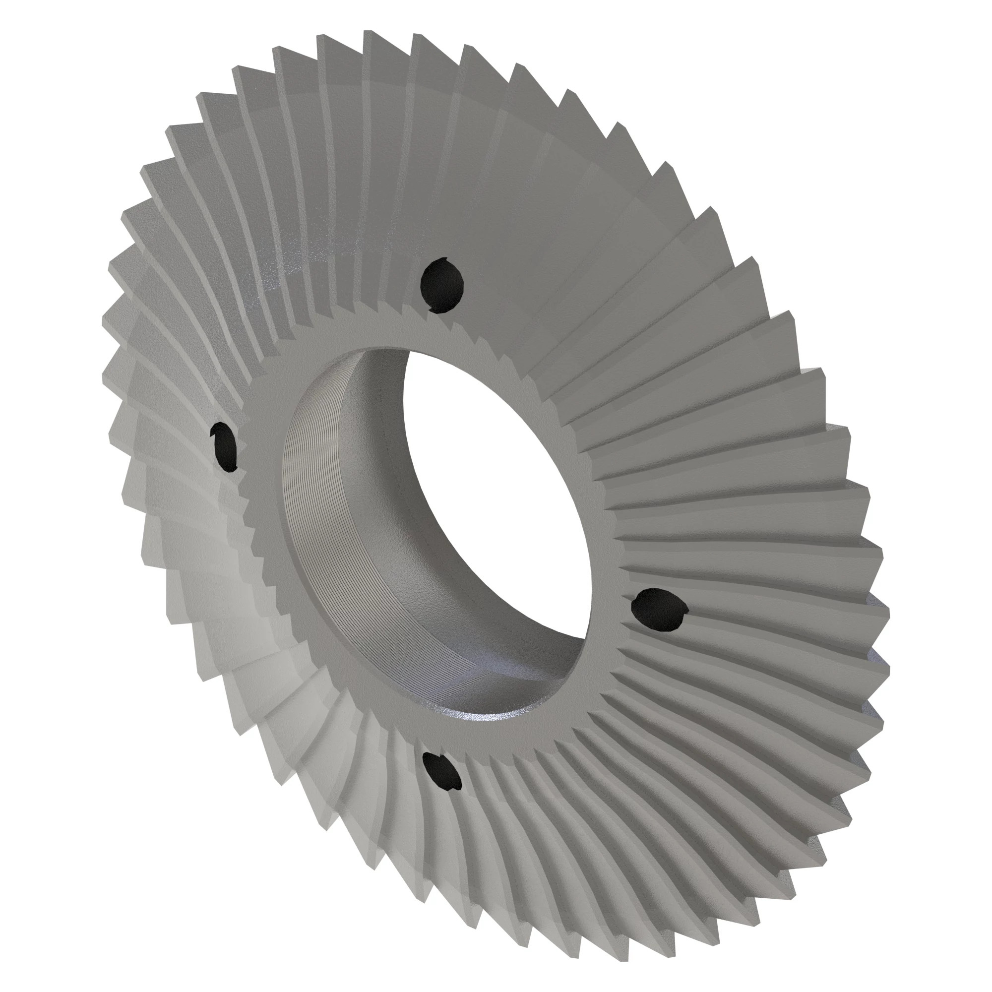 DISK, END / THREAD - LH - CONCAVE