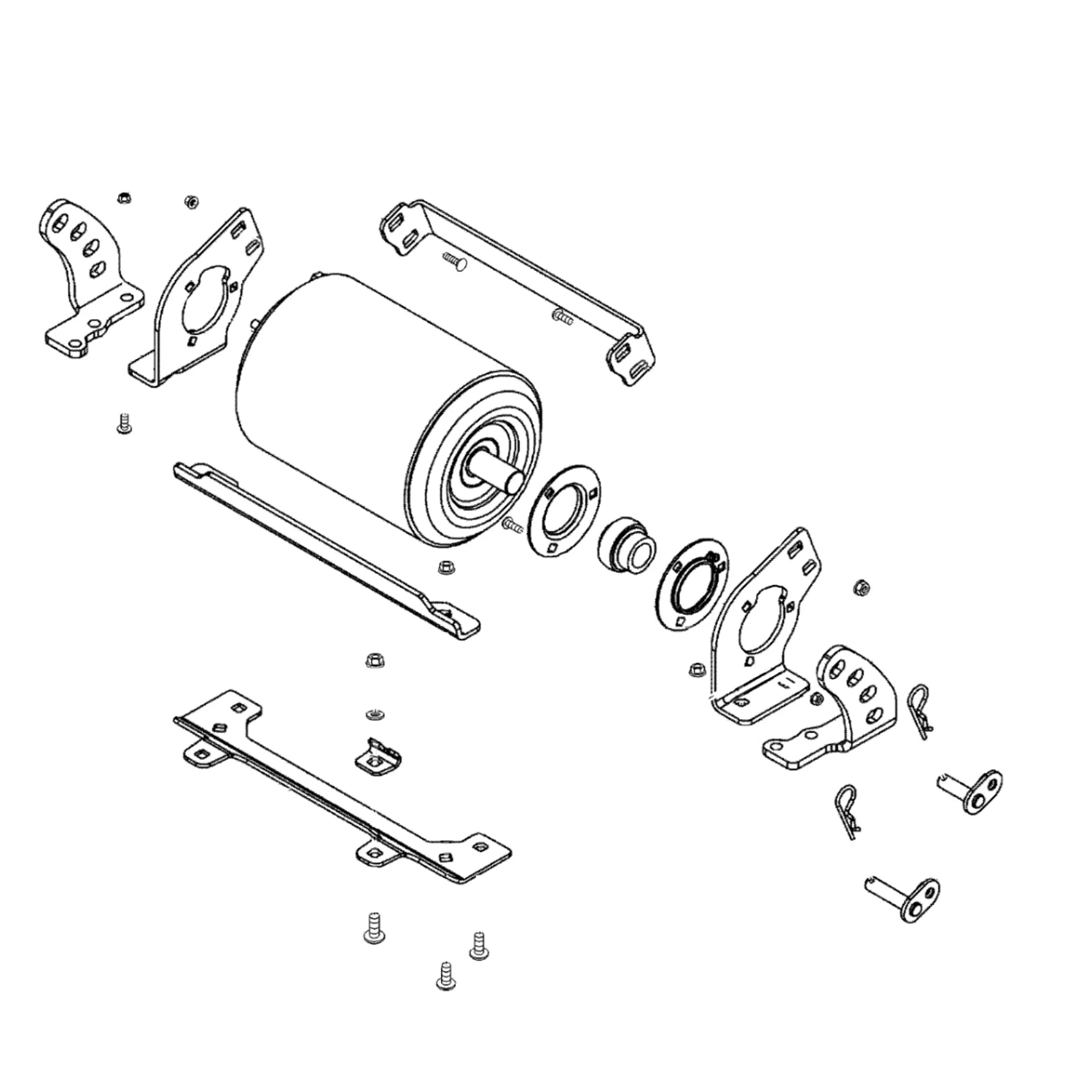John Deere Gauge Roller Attachment - BE32358