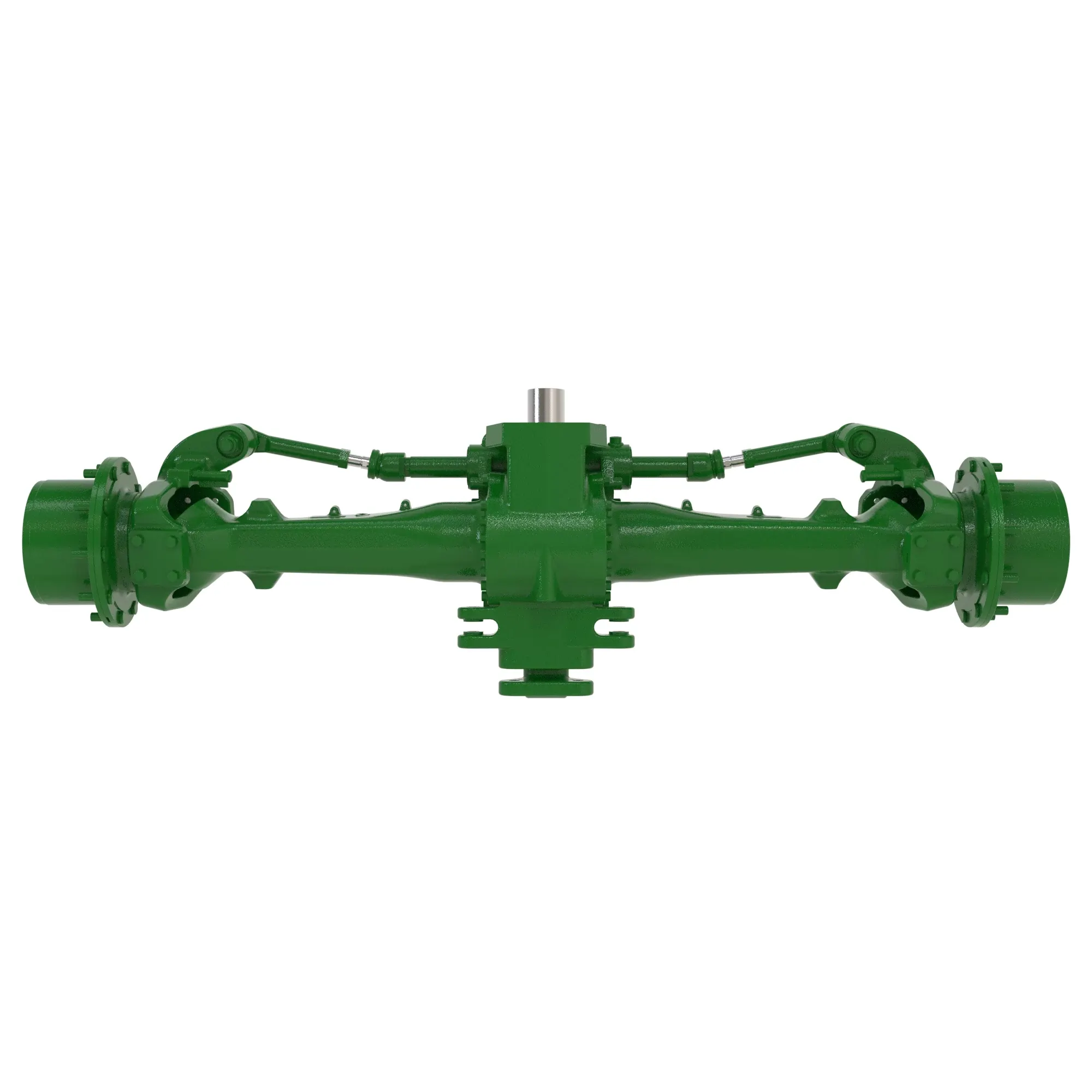 MFWD I=13.160/TLS (DANA 755/10089243), M60, King Pin=8, Caster=12, Camber=1, M18 steering cylinder ports
