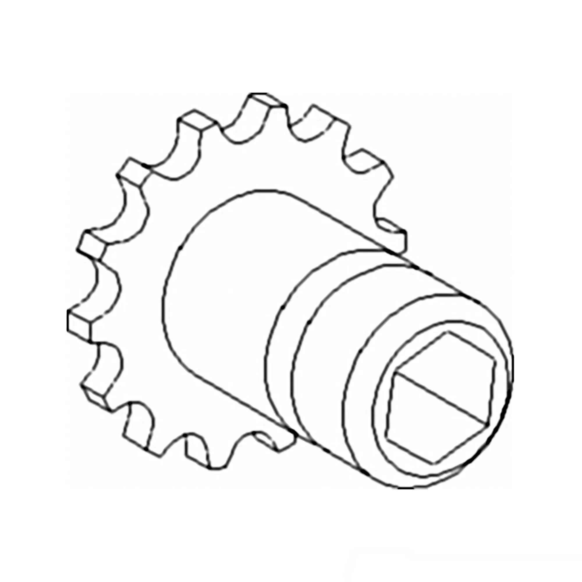 John Deere Drive Sprocket, 14 Teeth - AH143069