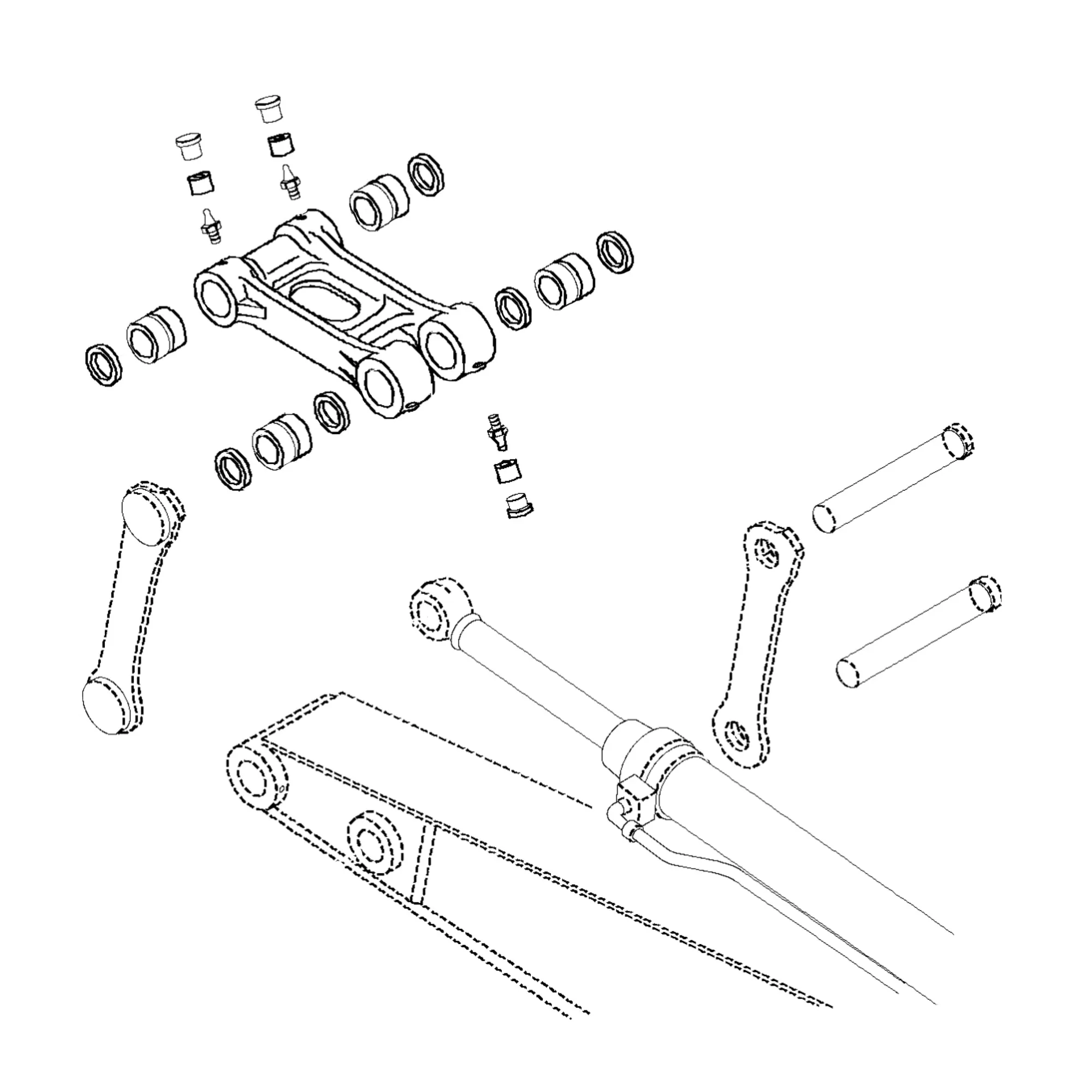 John Deere Bucket Link - 9206398