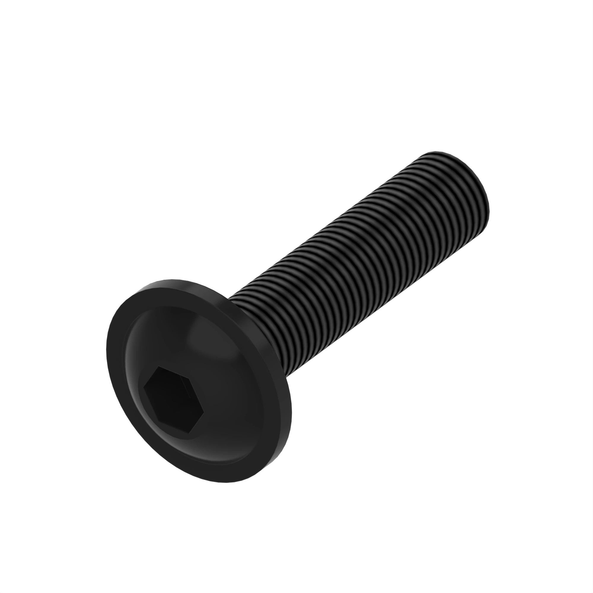 SCREW, HEX SOCKET,OVAL HEAD FLANGED