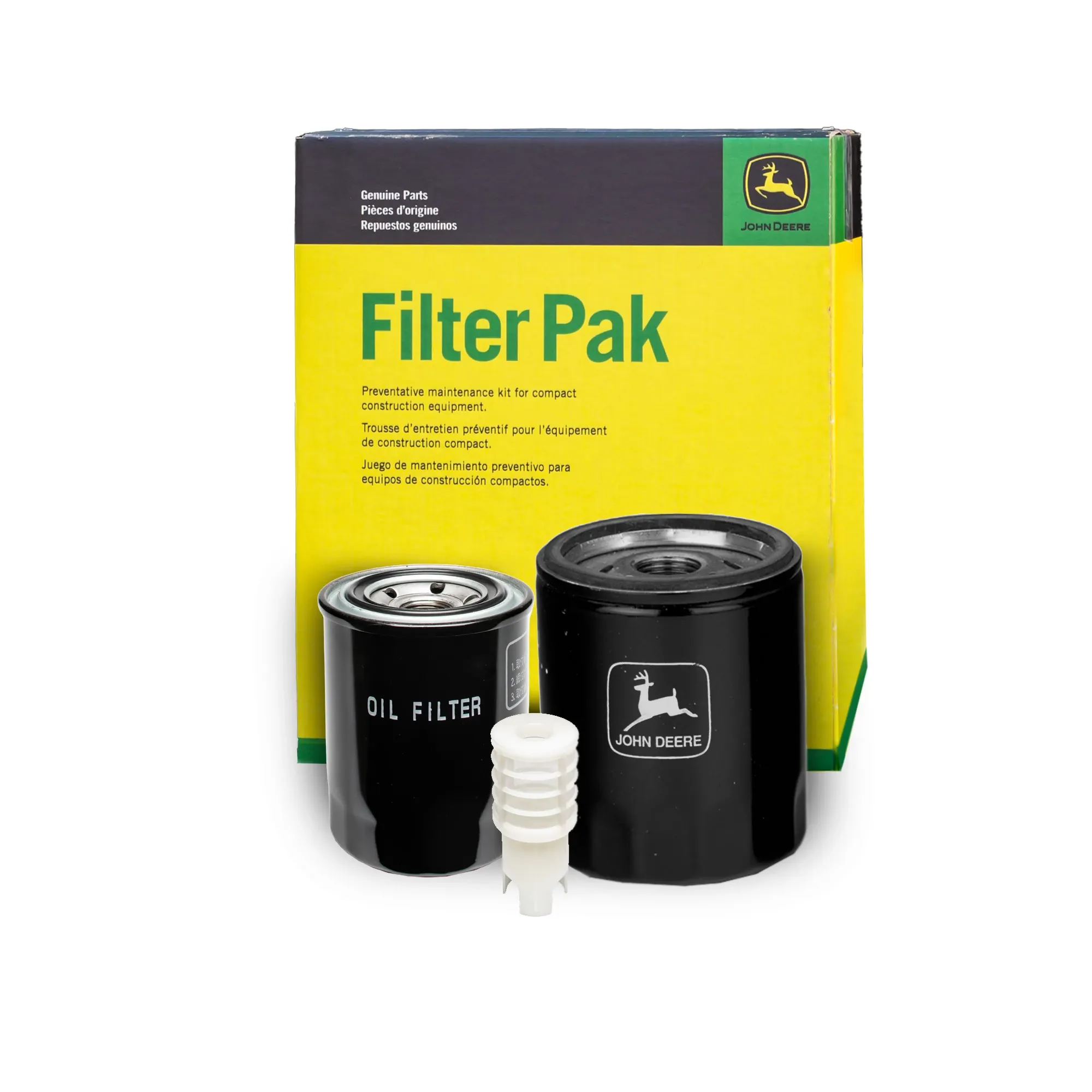 John Deere 500 Hour Filter Pak for Compact Construction - AT535119