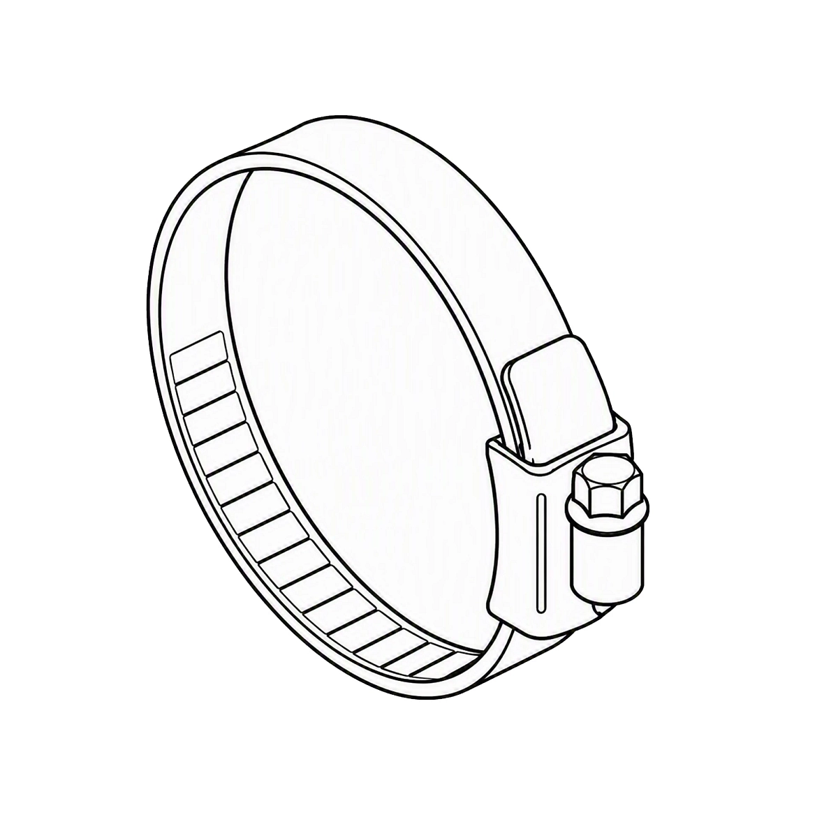 Clamp, Hose for Rtd Positioner