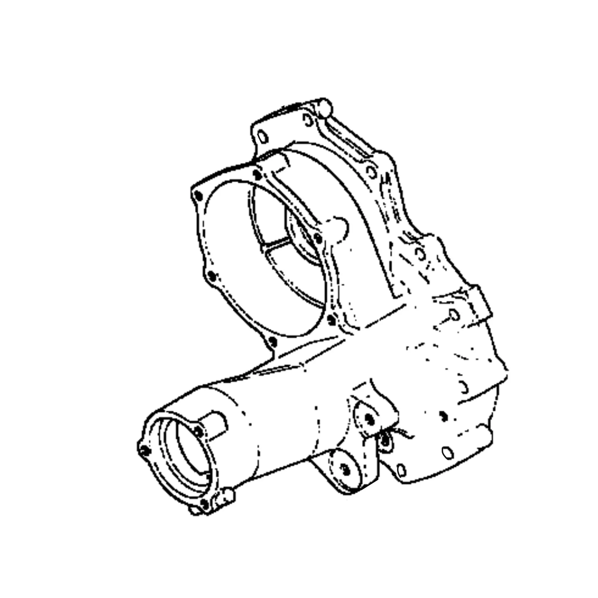 John Deere Left Side Housing - M803151