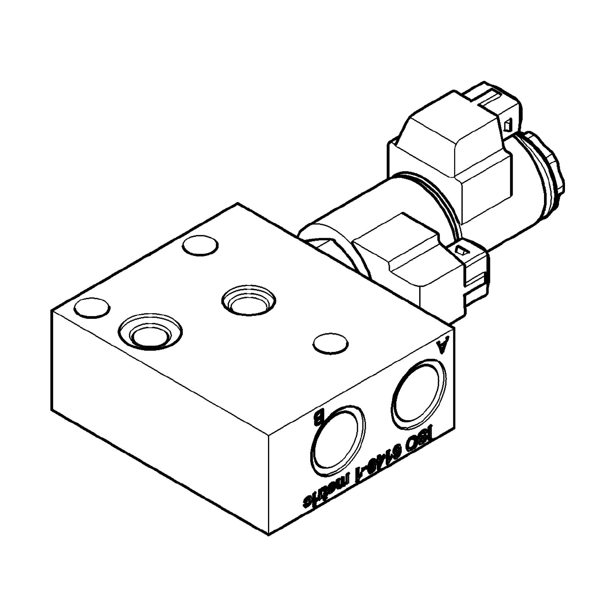 John Deere Directional Solenoid Hydraulic Valve - F672991