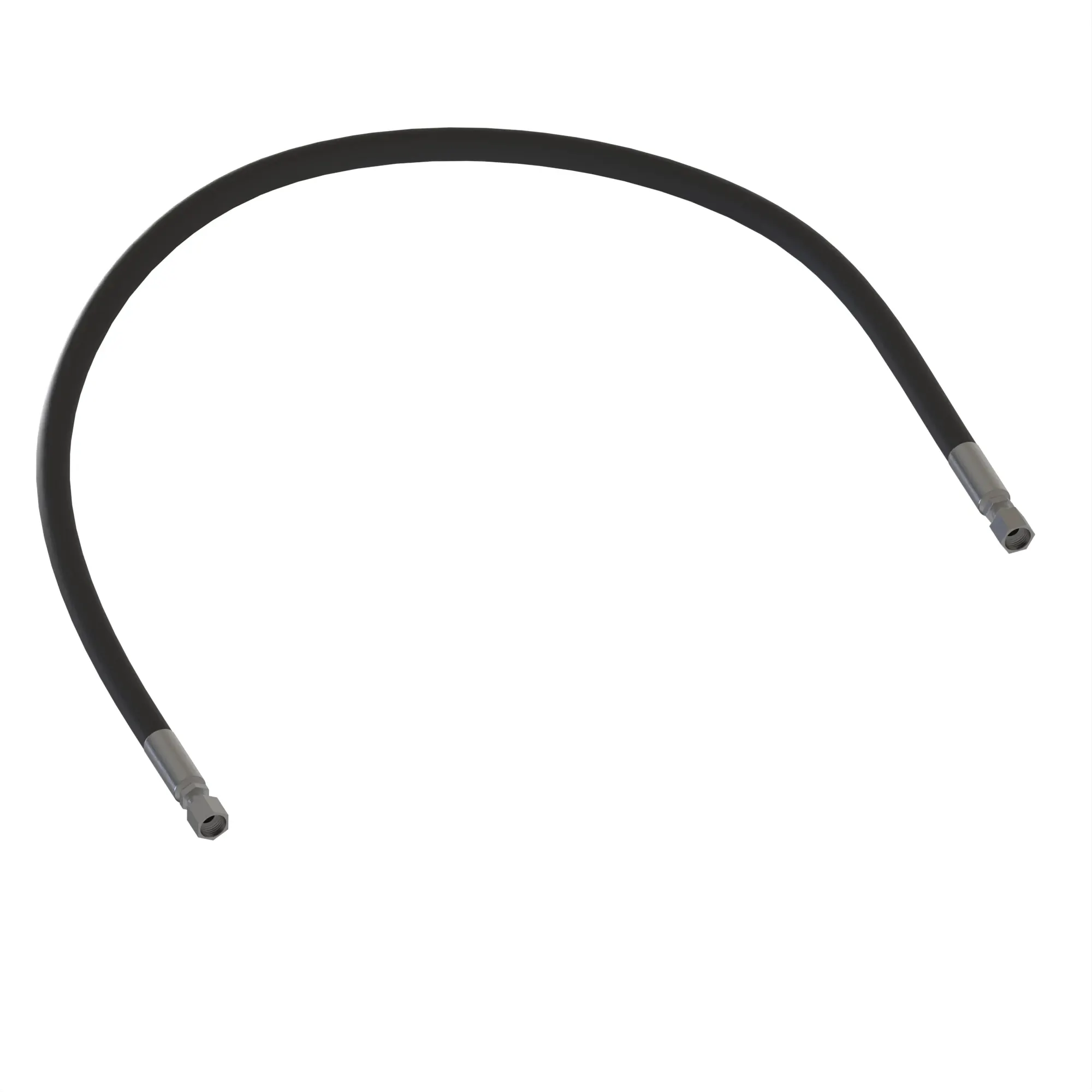 John Deere Front Feed Roller Motor Hose - AXT19169
