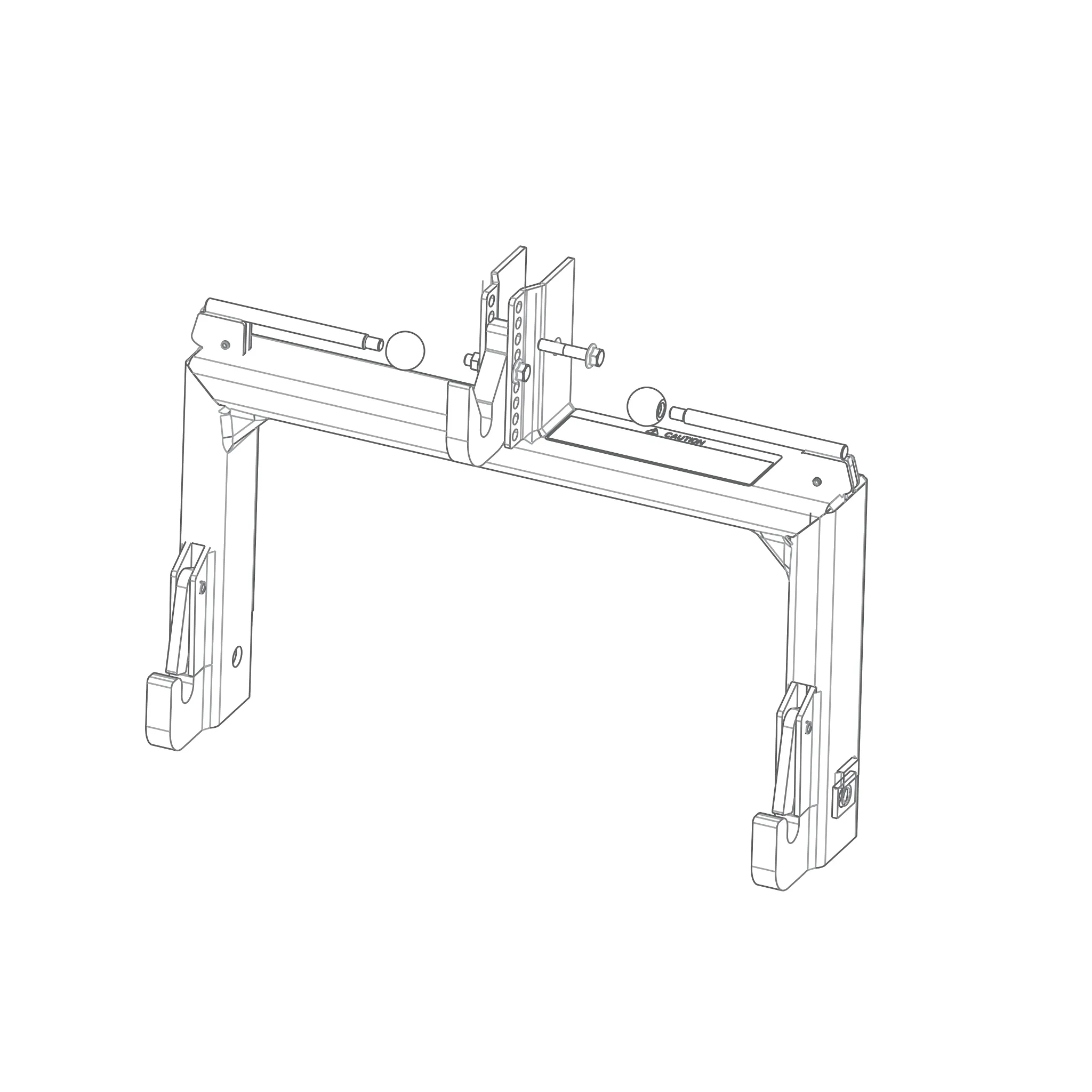 John Deere Quick Hitch Category 1 - TY27548