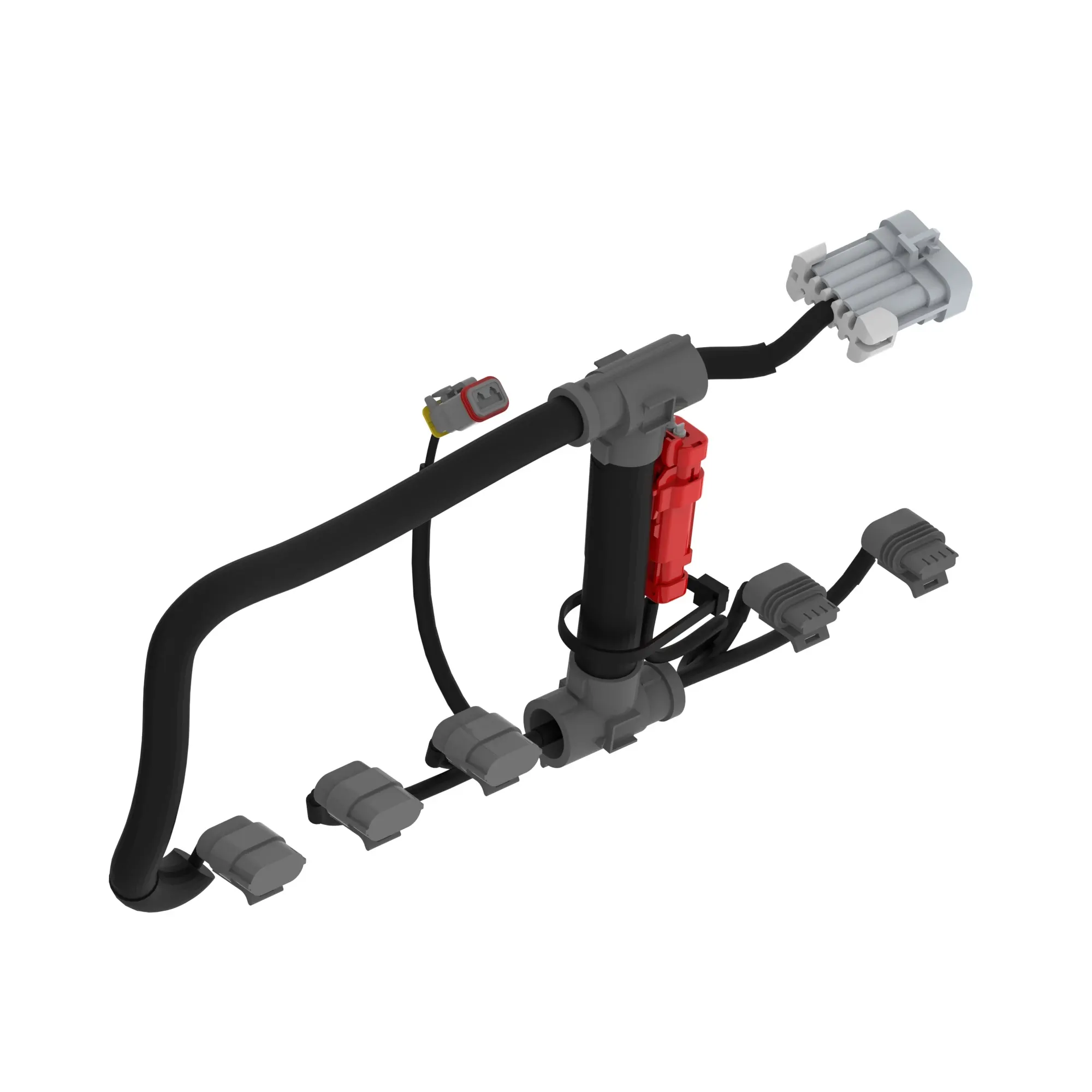 WIRING HARNESS, FRONT E-ICV / MT / BLACK