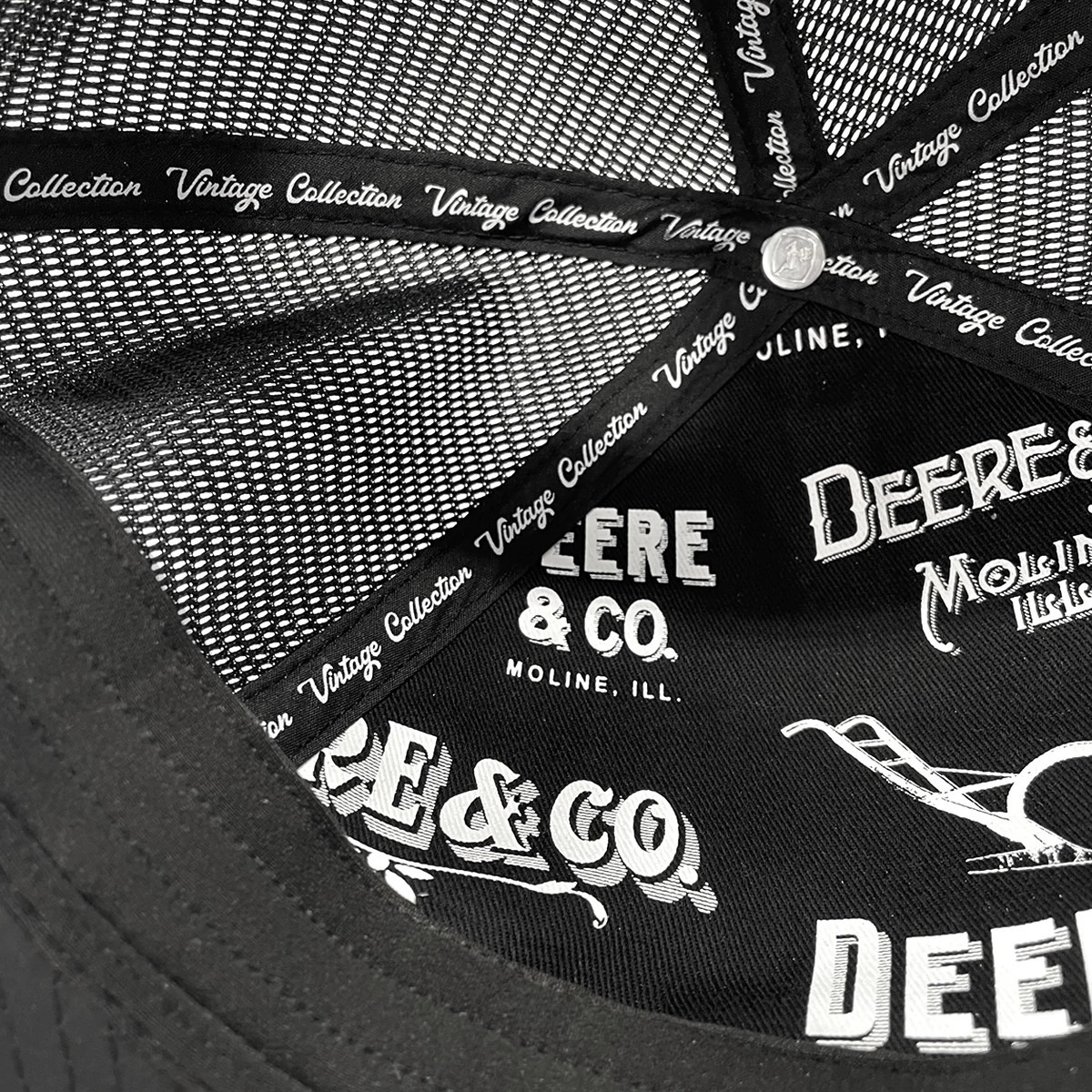 Nothing Runs Like a Deere Stamp Hat | Vintage Collection