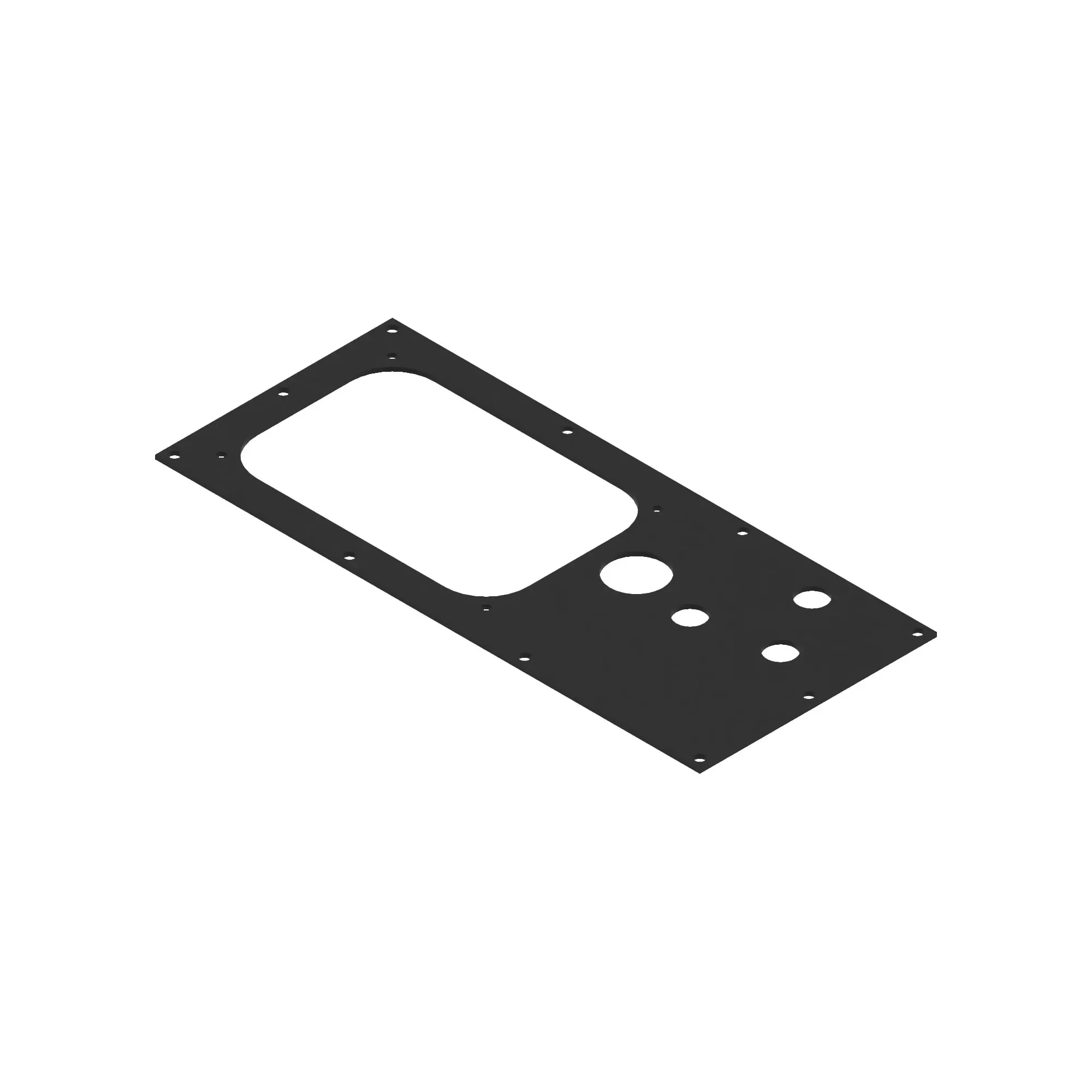 John Deere Seat Valve Mounting Plate - R202860