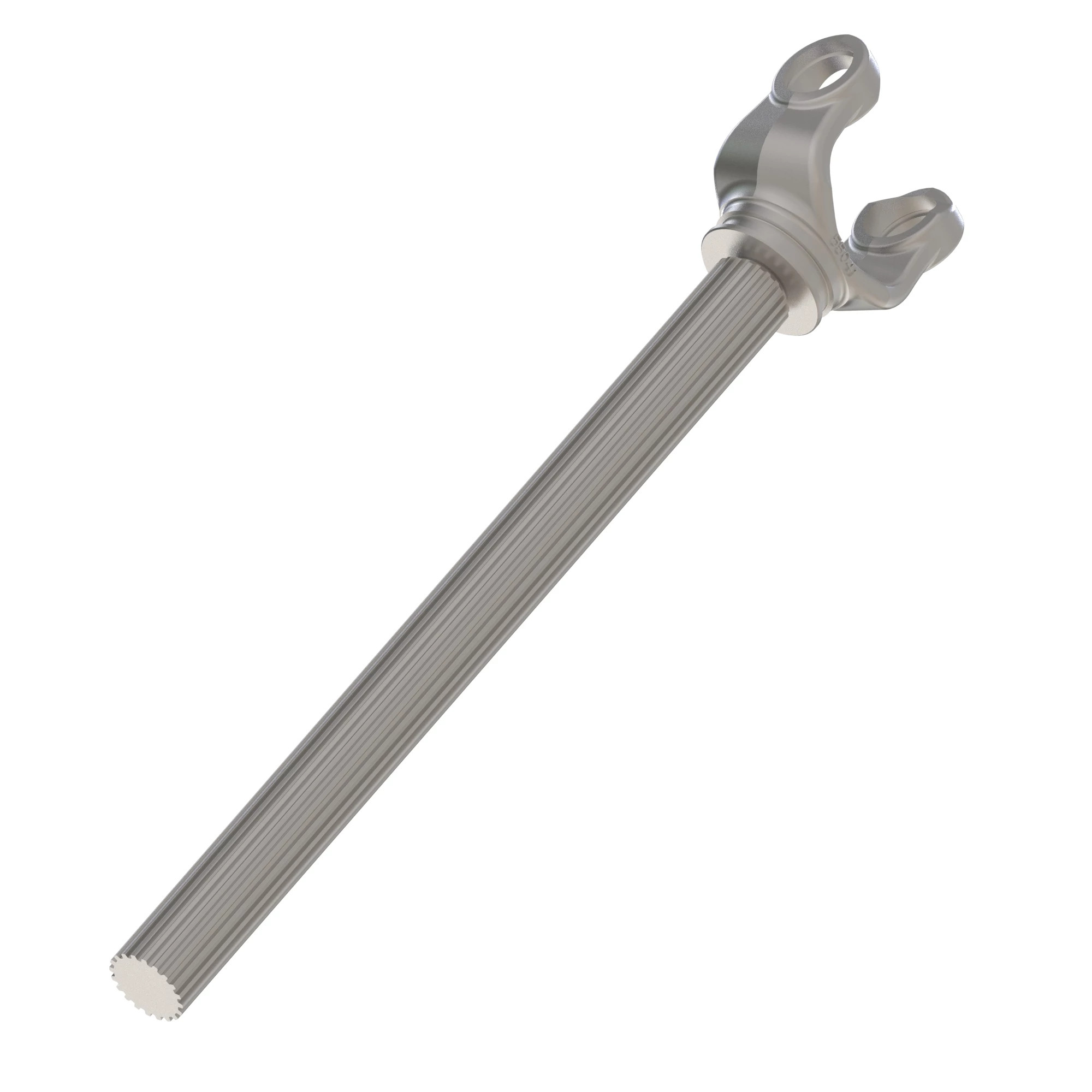 YOKE WITH SHAFT, YOKE AND SHAFT