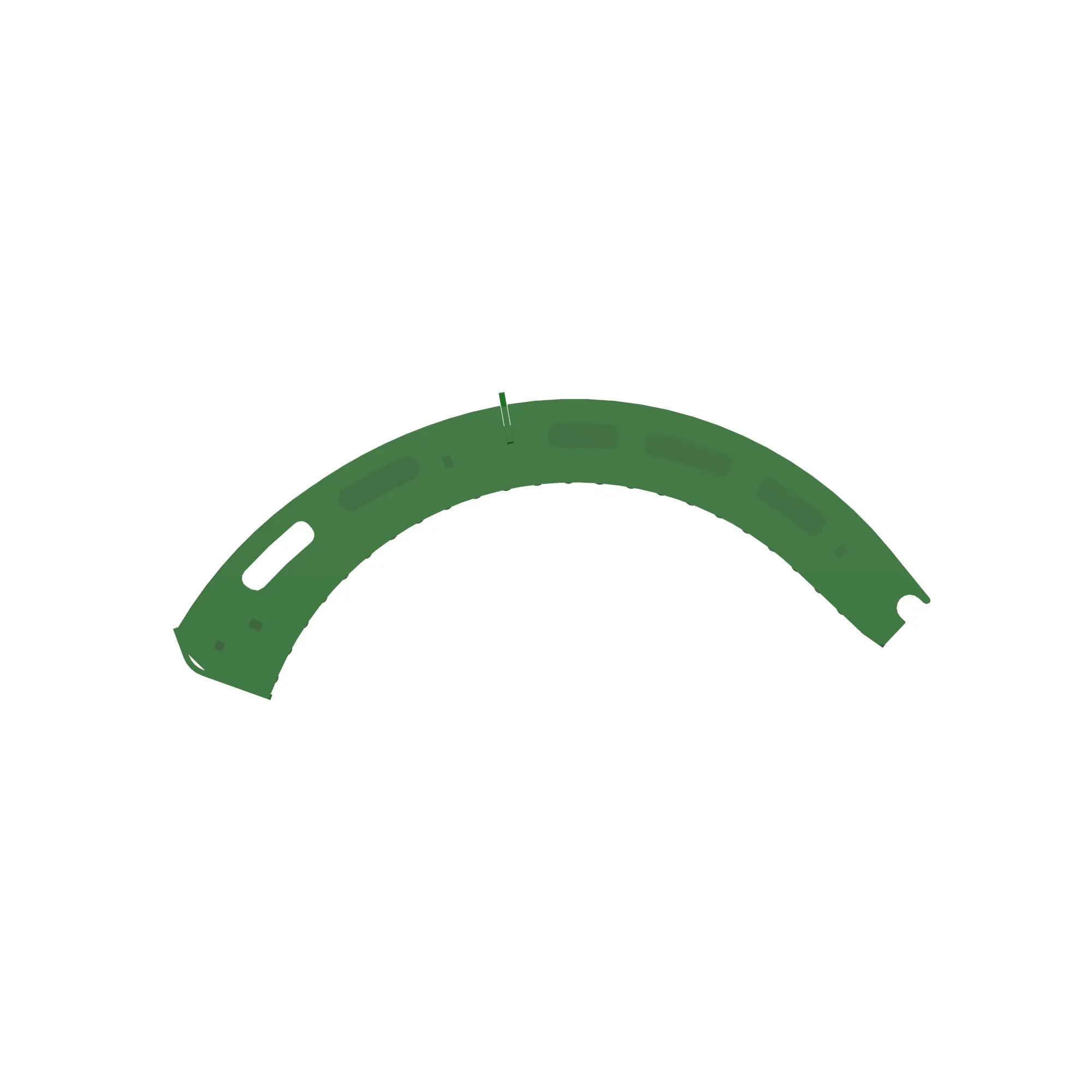 CONCAVE, ROUND BAR, FULL WIDTH HIGH