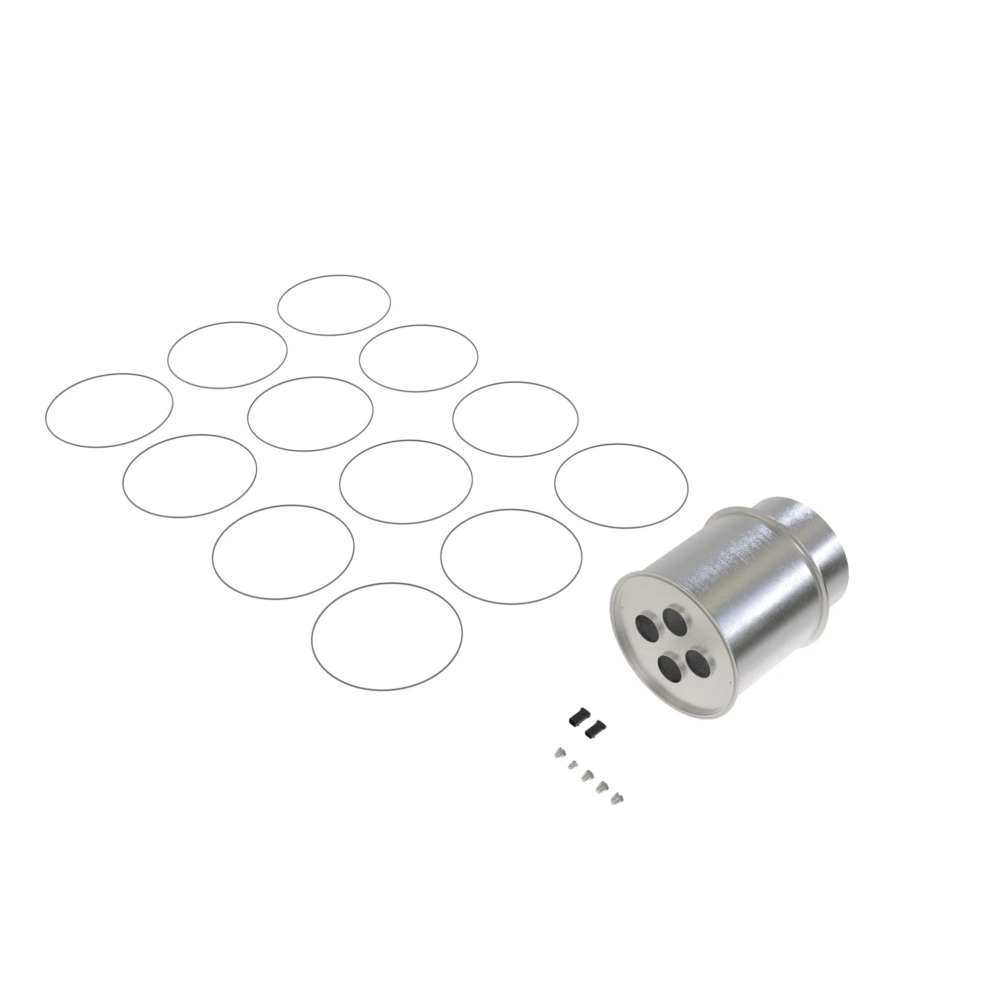 SULFUR COMPATIBLE MUFFLER KIT SIZE 8
