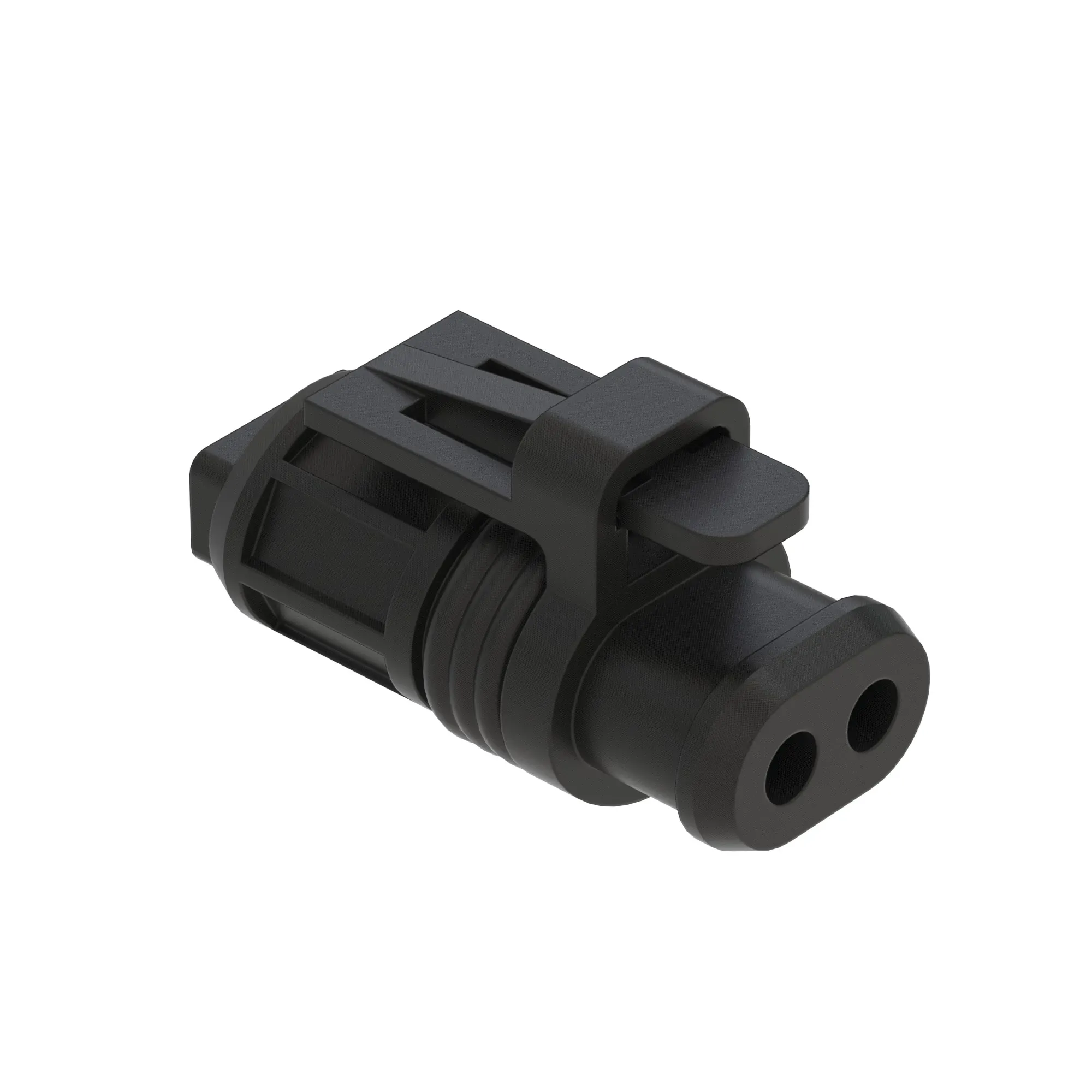CONN TYCO 1.5MM 2W MS BLK NYLON