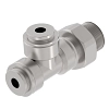 TEE FITTING, AIR 8-8-G3/8''