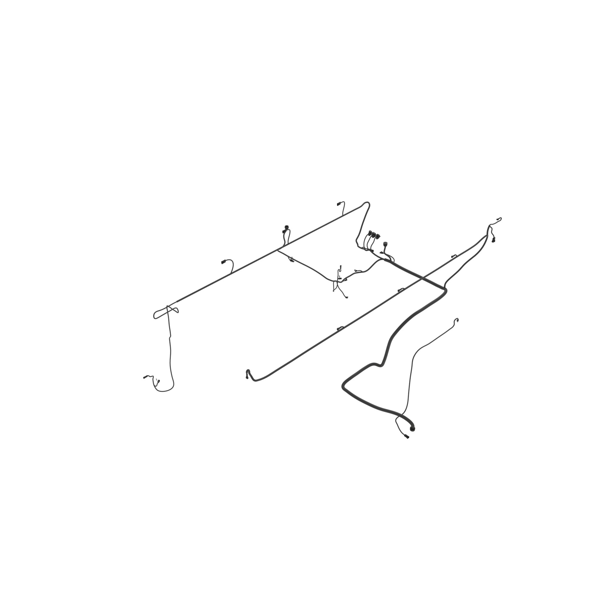 John Deere Feeder Wiring Harness - AN373736