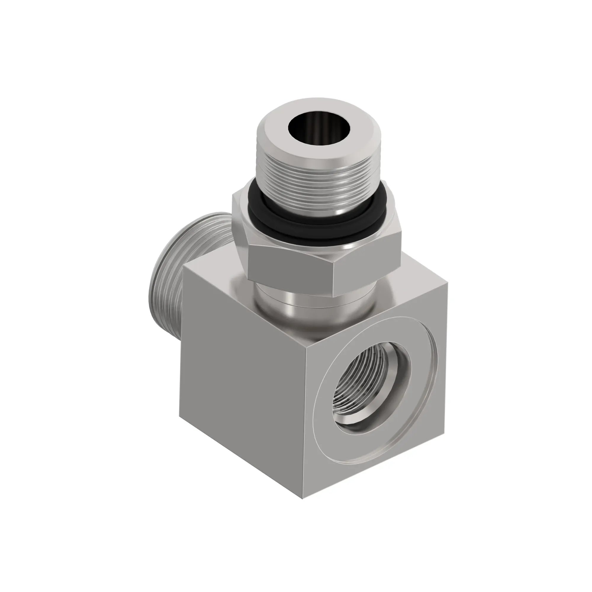 TEE FITTING, HYDRAULIC TEE FITTING,