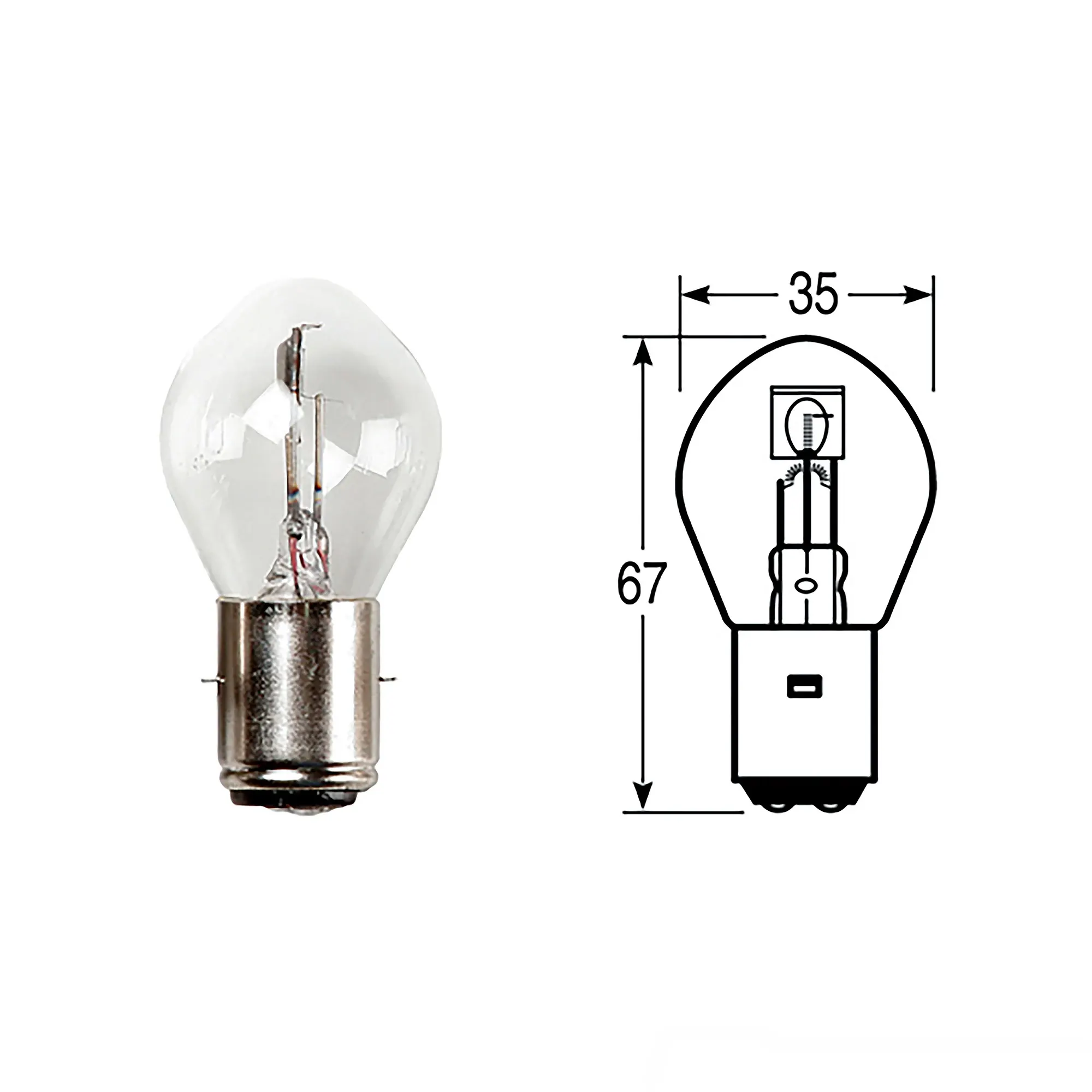 John Deere Bulb, 12 Volt, 35 Watt - 57M6276