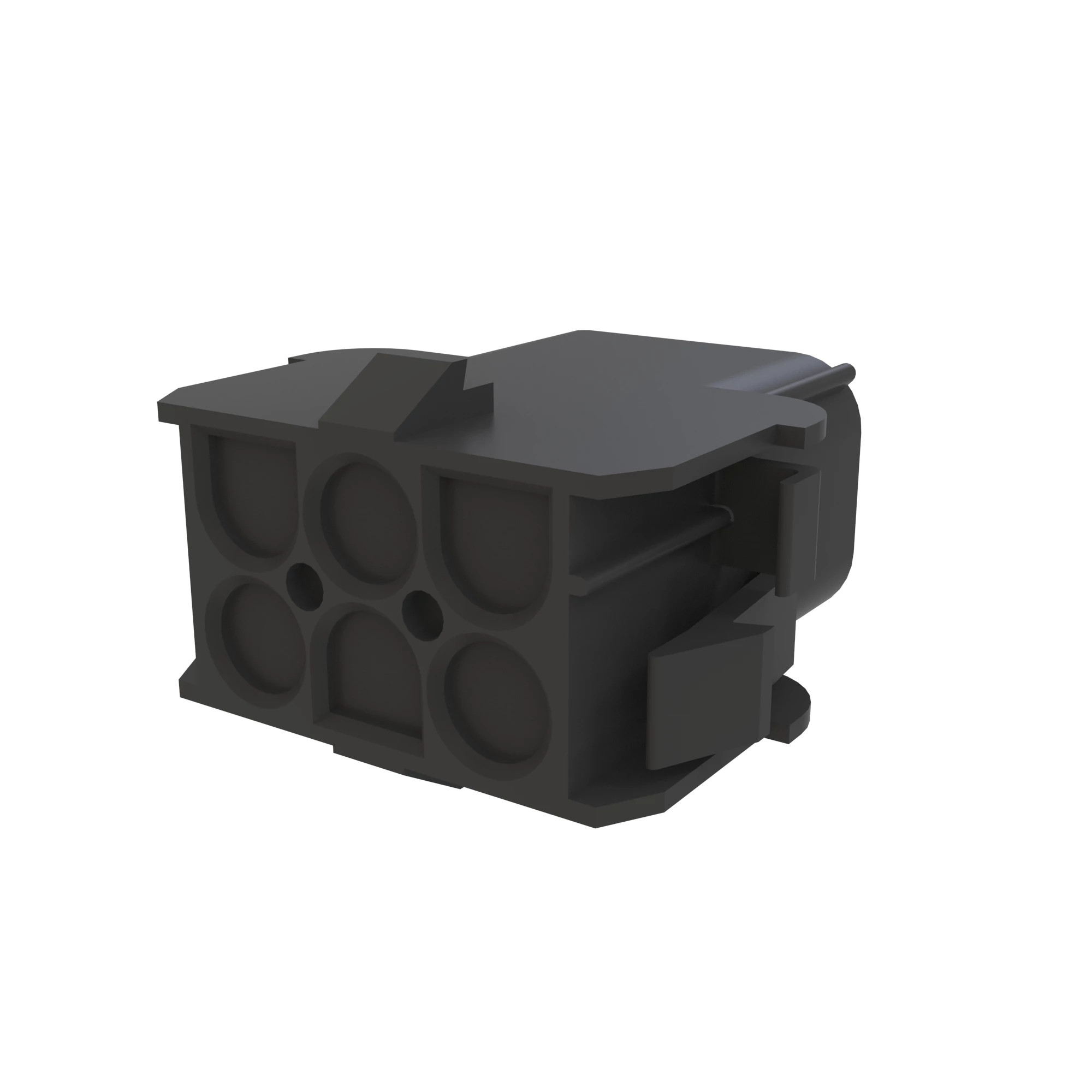 CONN TYCO MATENLOK 6W F GRY NYLON
