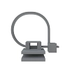 EDGE CLIP 50LB 8IN 1.8IN DIA