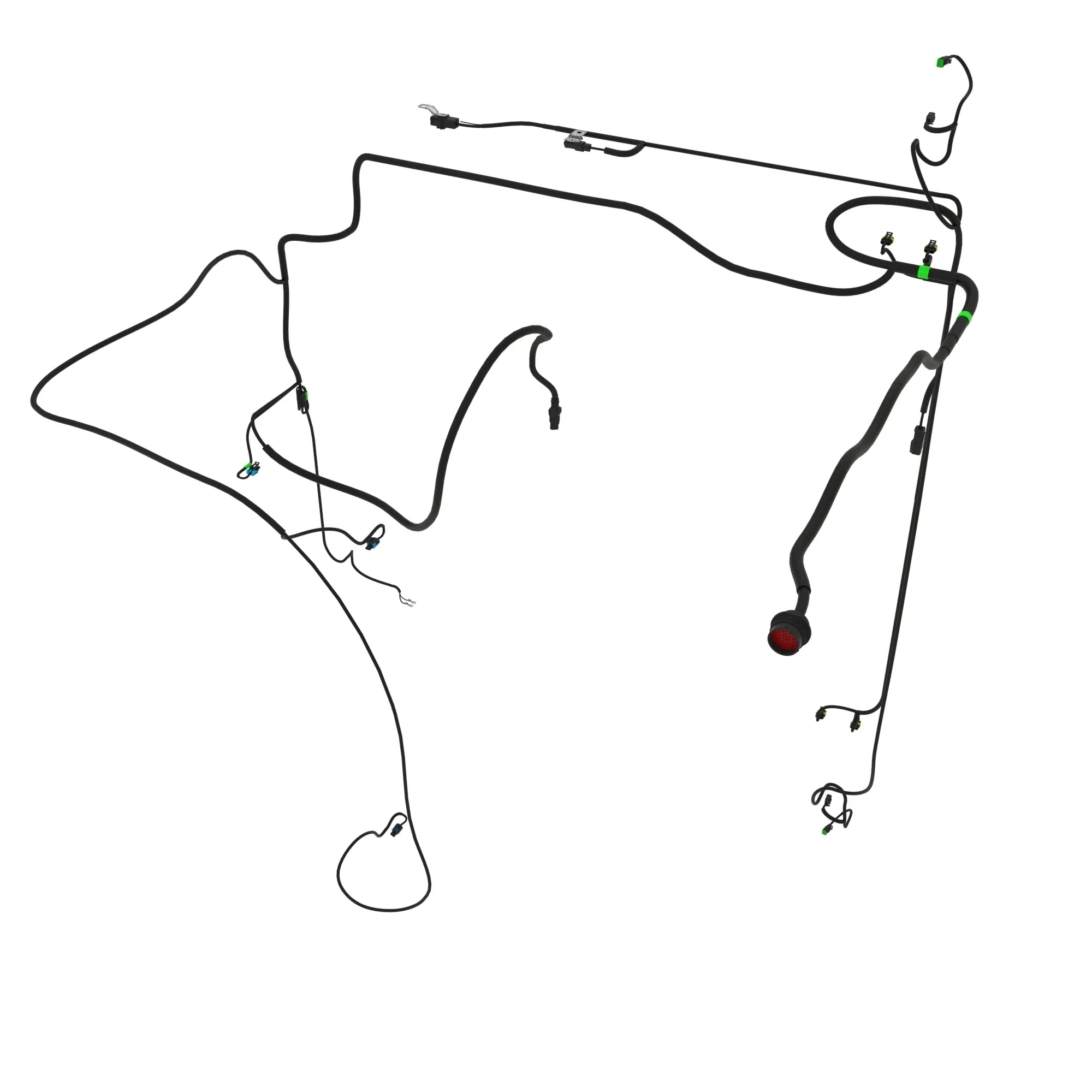 HARNESS, REAR FRAME