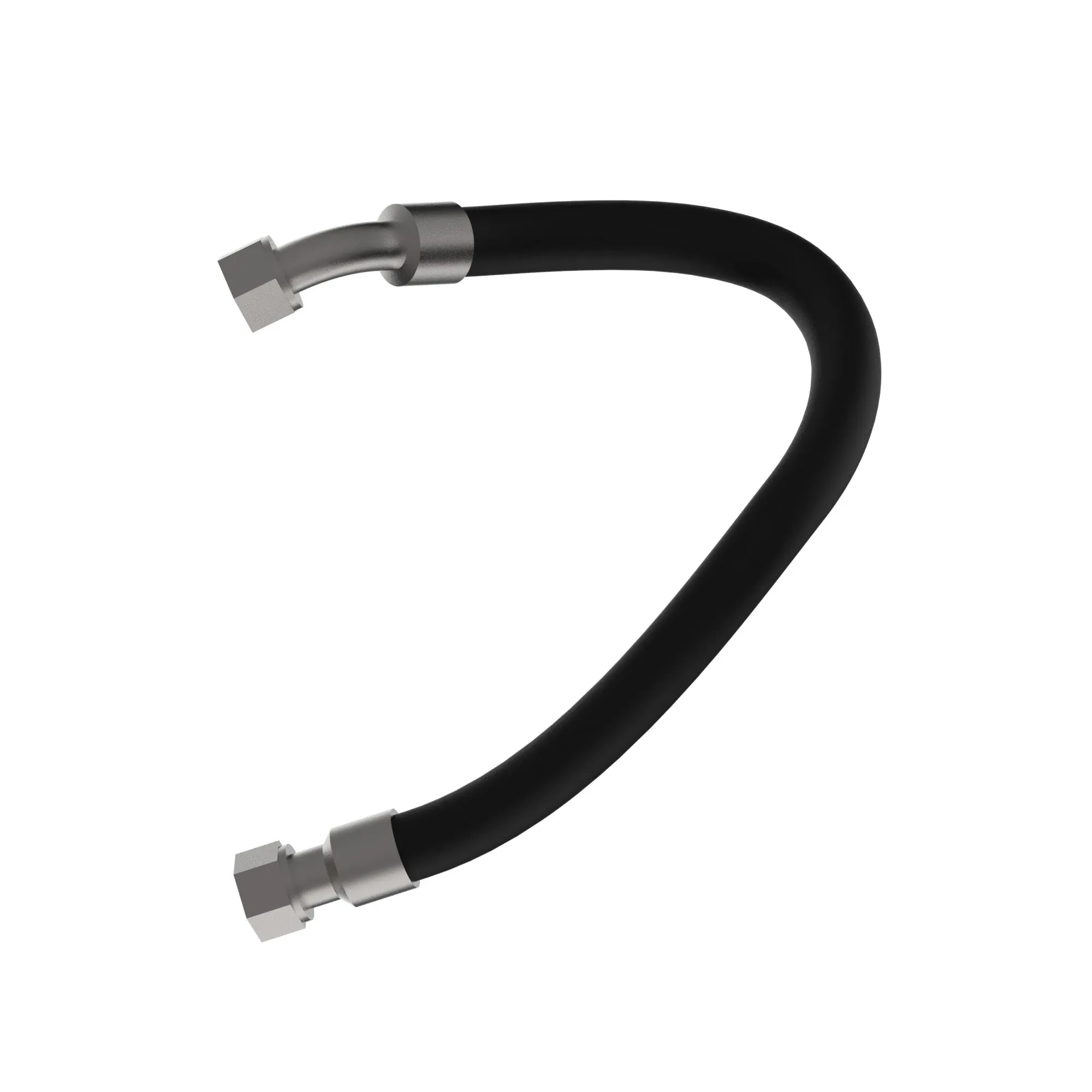 John Deere Reinforced with Metal Rubber Hydraulic Hose - F066786