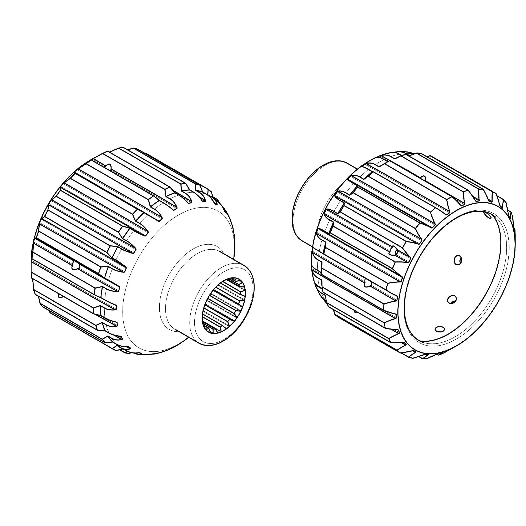 John Deere PTO Clutch Input Hub - LVU21974