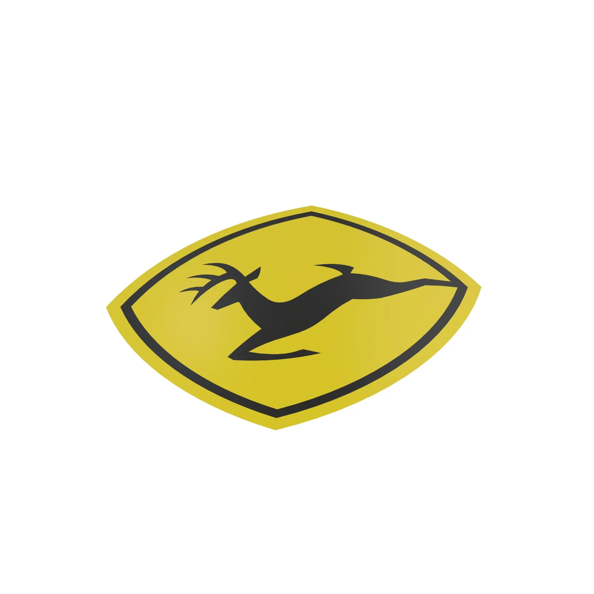 John Deere Leaping Deer design Label - JD5721