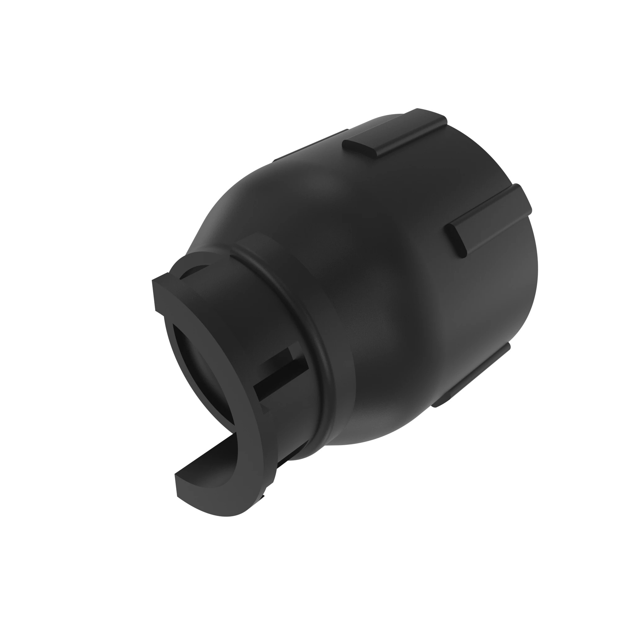 ACCY DEUTSCH HDP20 BCKSHL BLK PLSTC