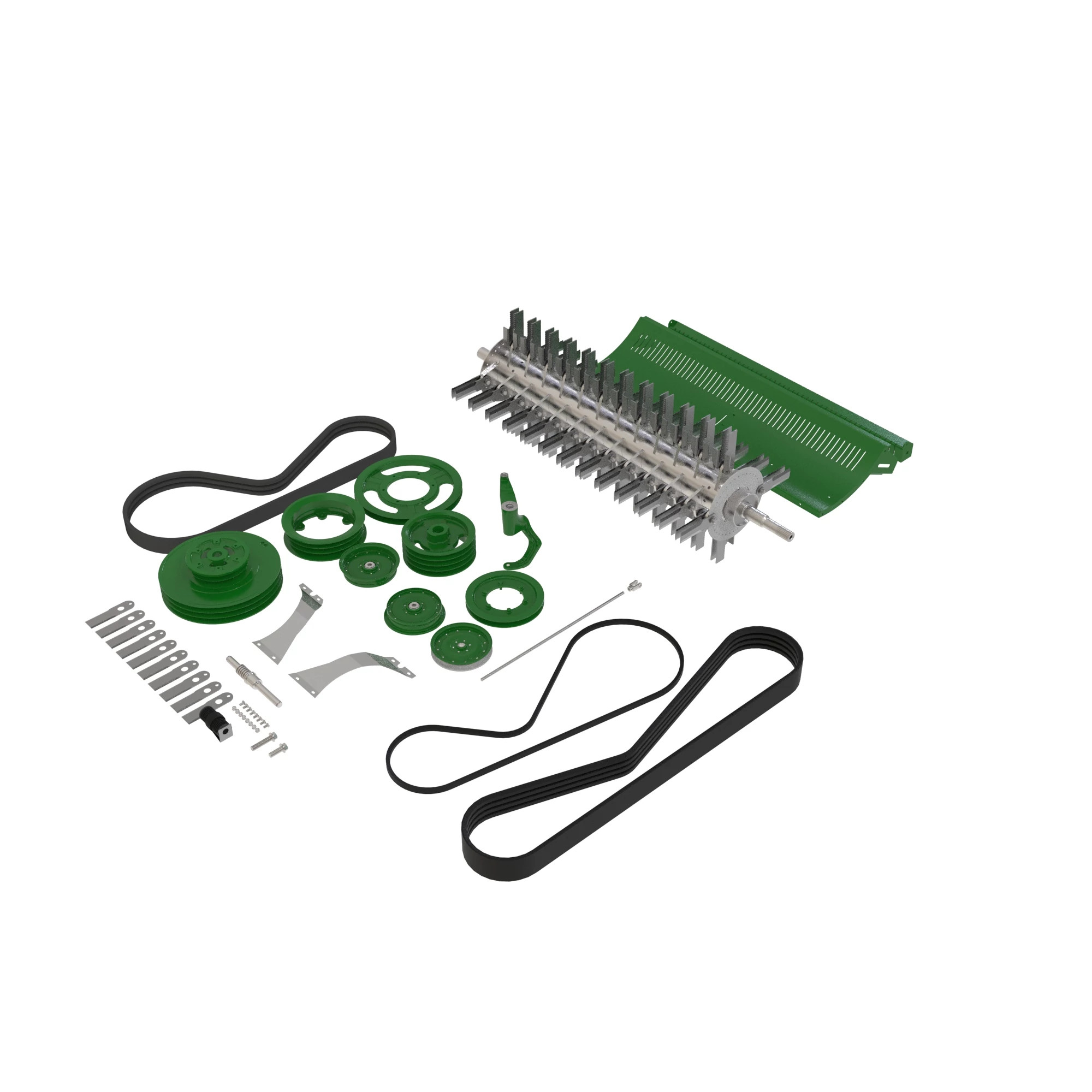 John Deere Extra-fine-cut Straw Chopper Attachment - BXE11319