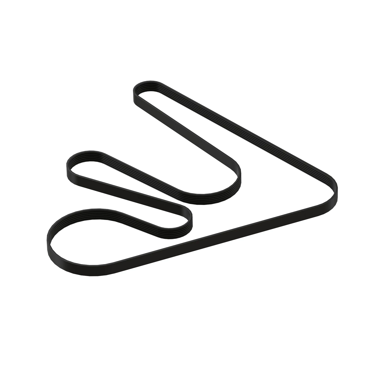 John Deere Engine Auxiliary Drive V-Belt, Effective Length 2340 mm (92.1 inch) - R505810