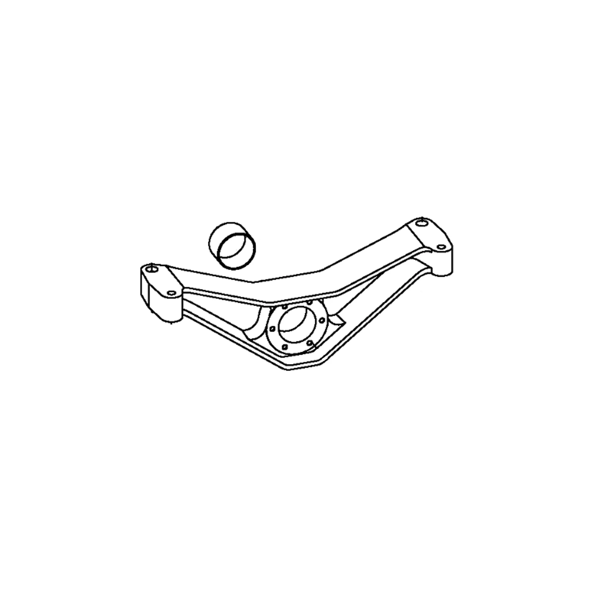 John Deere Rear Axle Support - AT149818