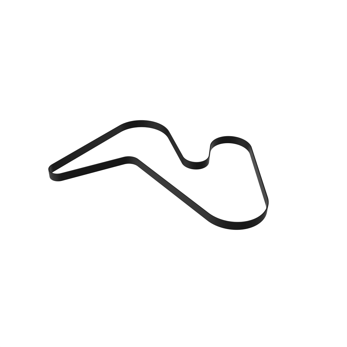 John Deere Engine Auxiliary Drive V-Belt, Effective Length 2210 mm (87 inch) - H163515