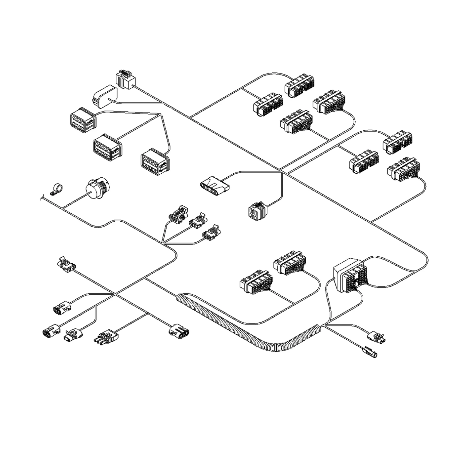 John Deere Chassis Wiring Harness - RE201518