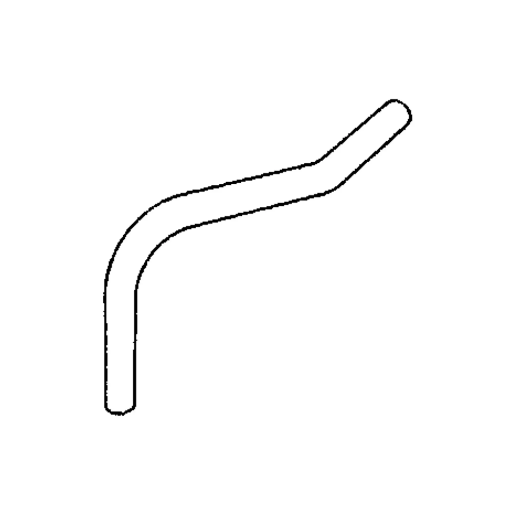 John Deere Water Manifold Rear By-Pass Tube - R41287