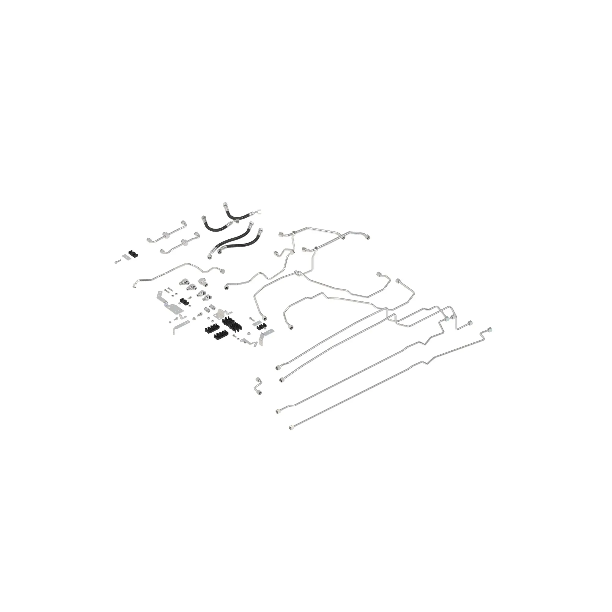 BL16562; Oil Line for Front Hitch; Oil Lines; Front Hitch; MHM1896; 8470