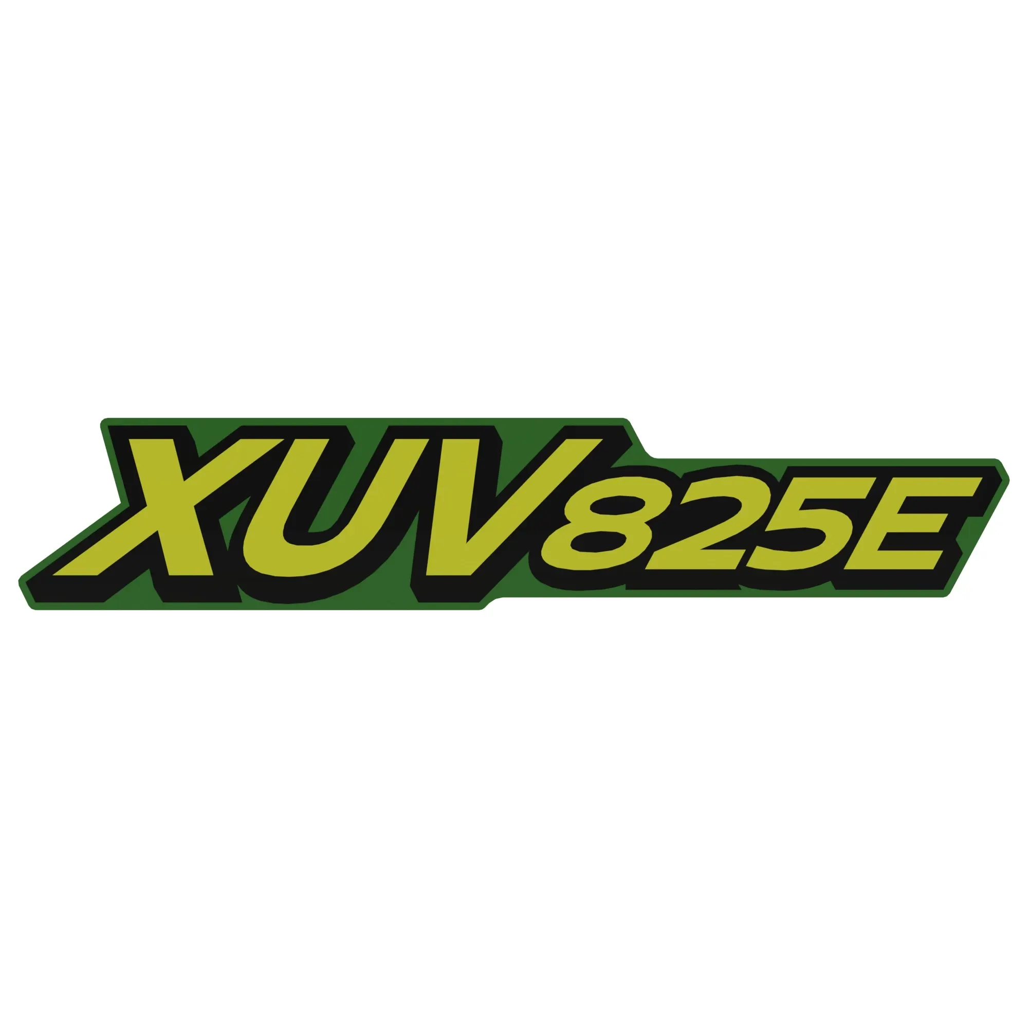 XUV825E MODEL LABEL, G&Y