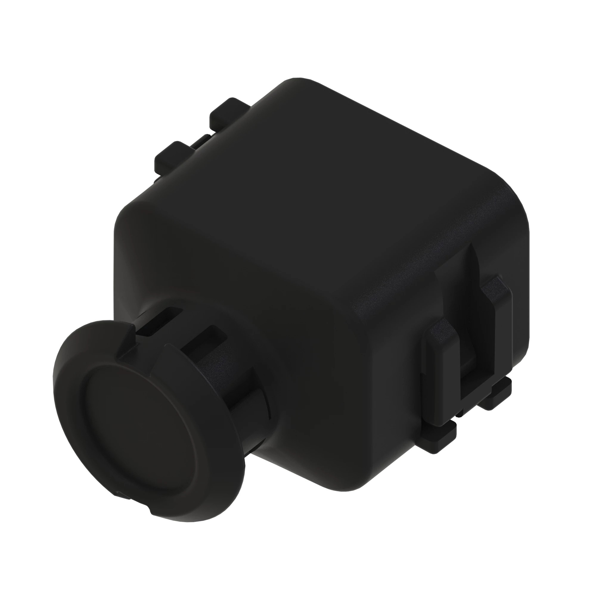 ACCY TYCO AS16 BACKSHELL BLK PLSTC