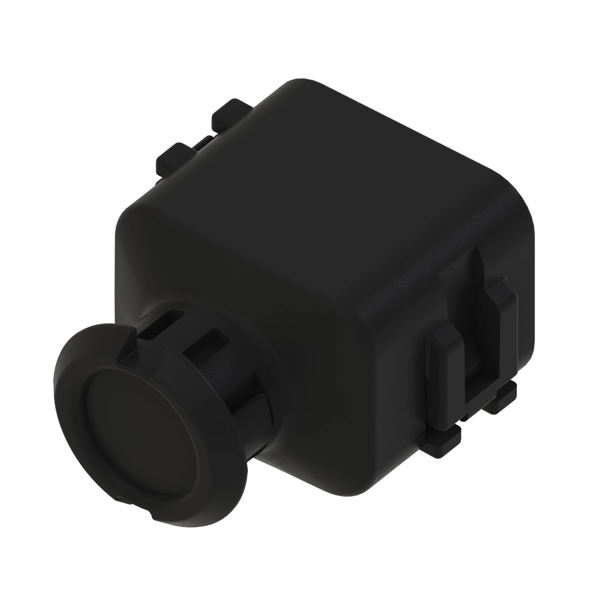 ACCY TYCO AS16 BACKSHELL BLK PLSTC