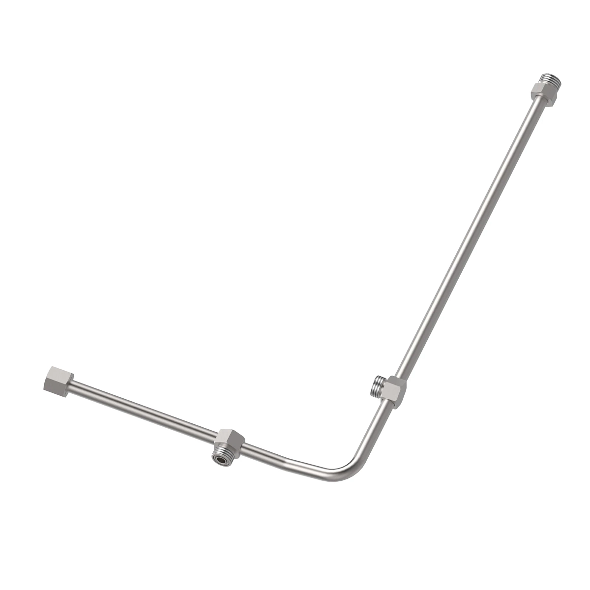 Hydraulic Line, Bucket Cyl. W/Qu