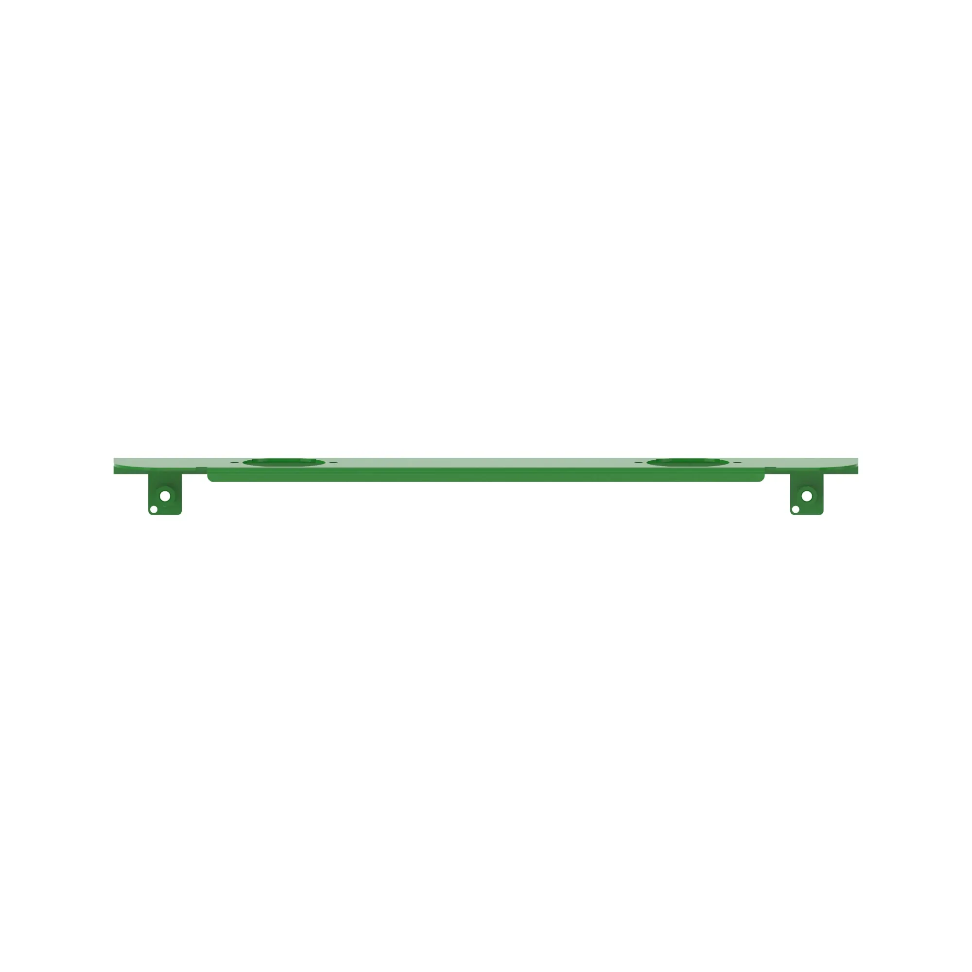 FRONT LAMP PLATE - GREY