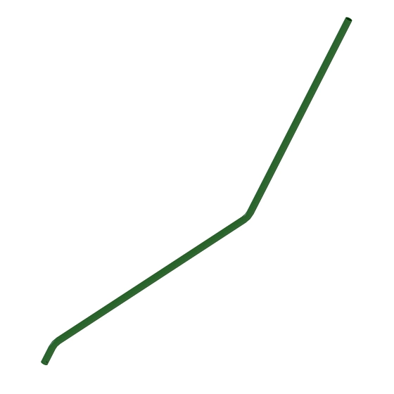 John Deere Handrail Tube - KK12583