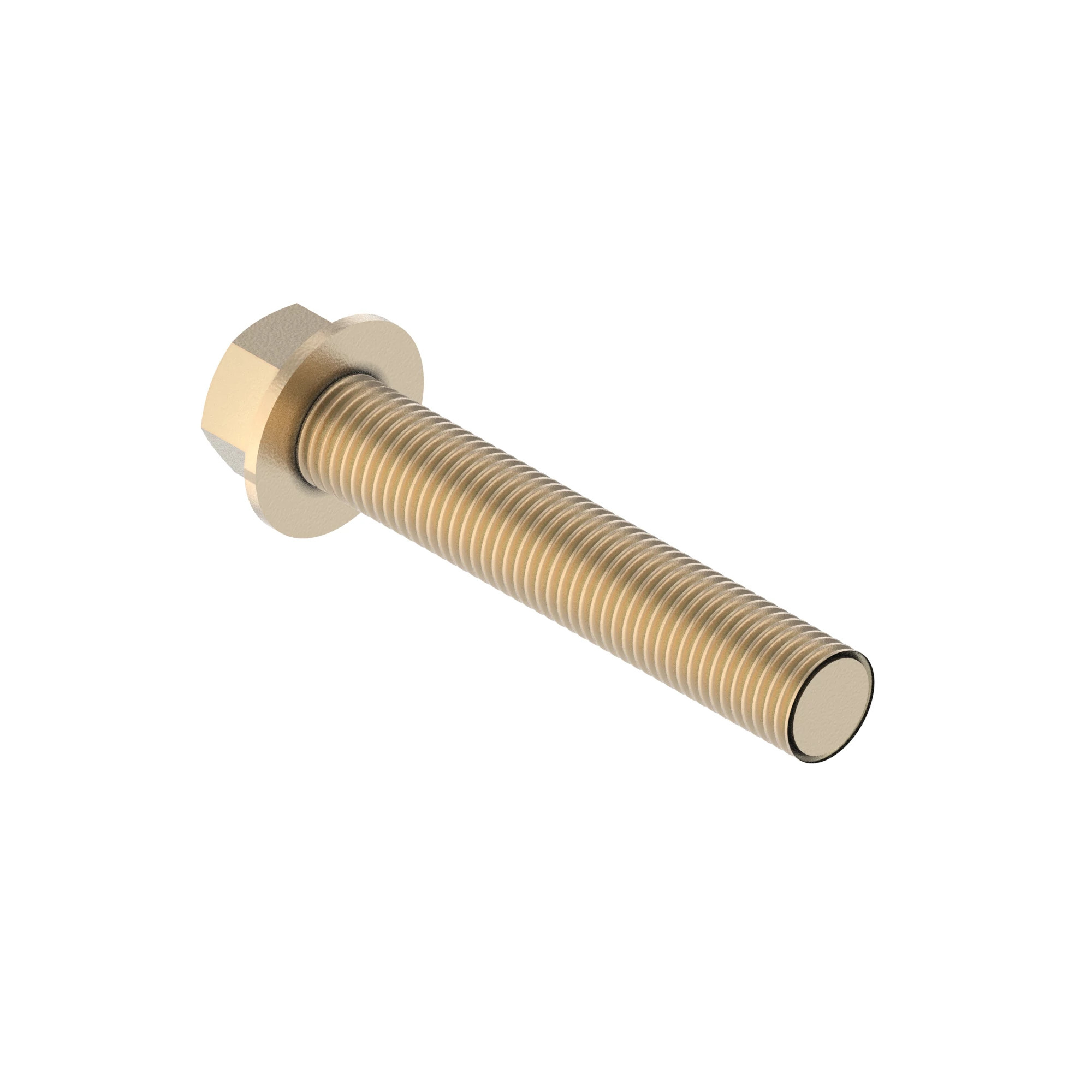 John Deere 19M7808 Hex Head Flanged Screw, M10 X 65 | RDO