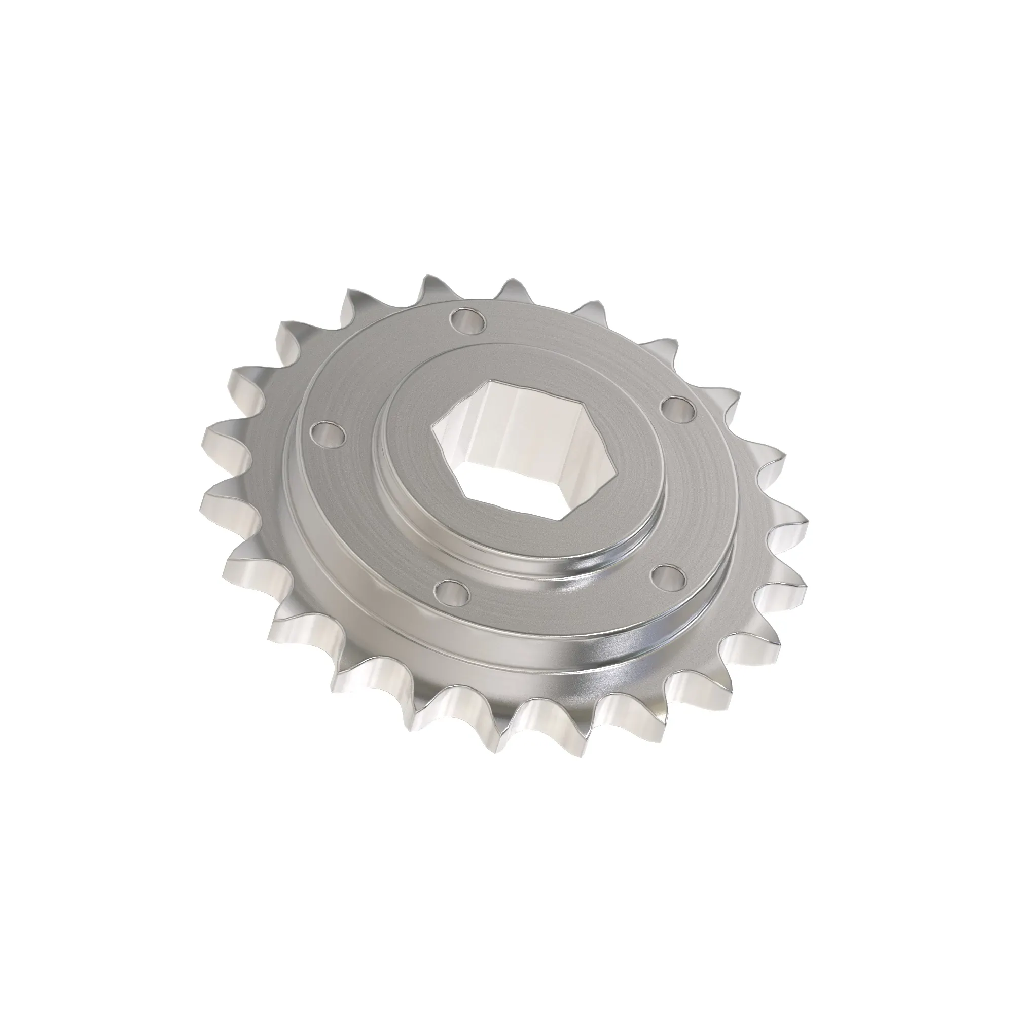 John Deere Round Module Builder Front Roller Drive Chain Sprocket - KK27555