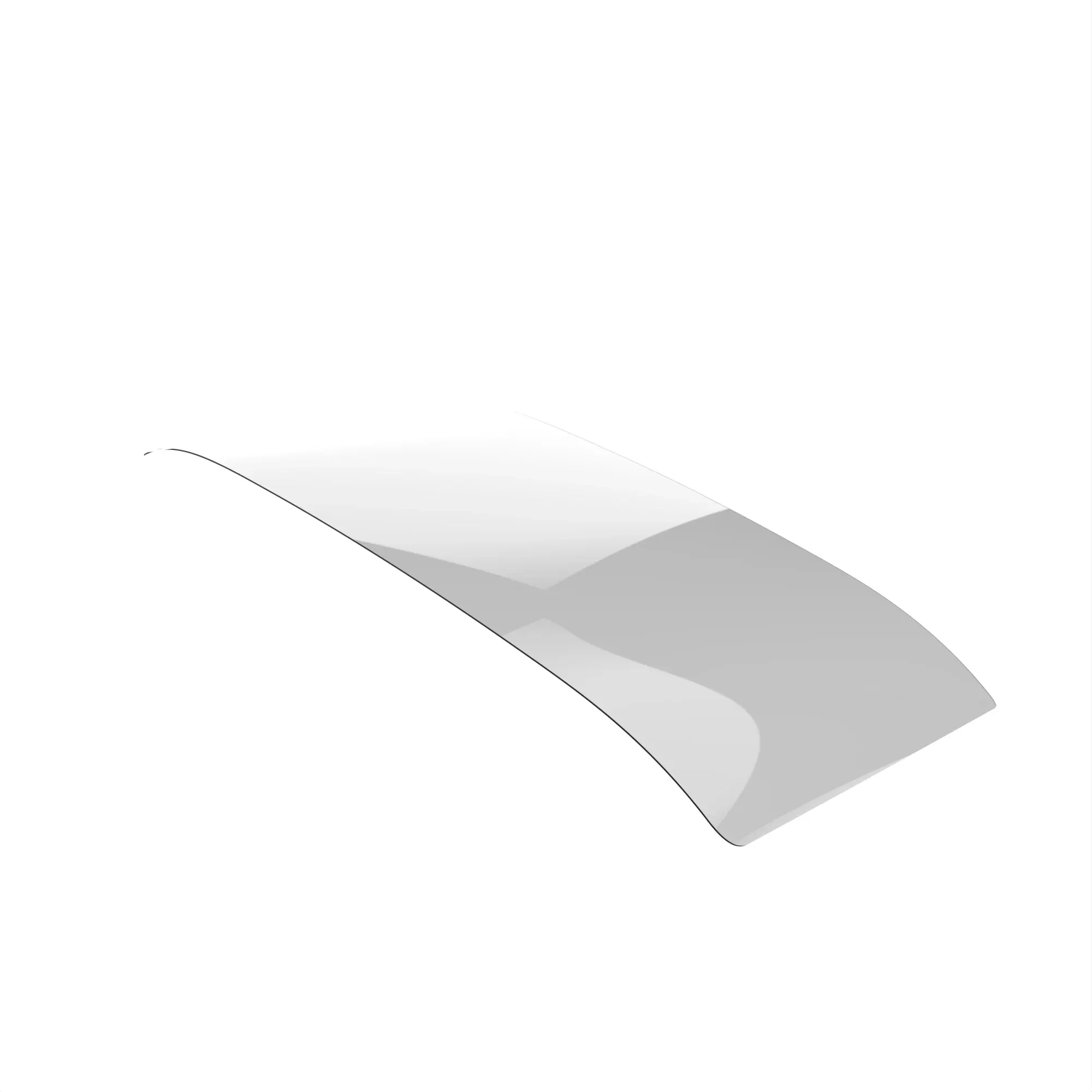 John Deere Front Curved Windshield Windowpane - TT206418