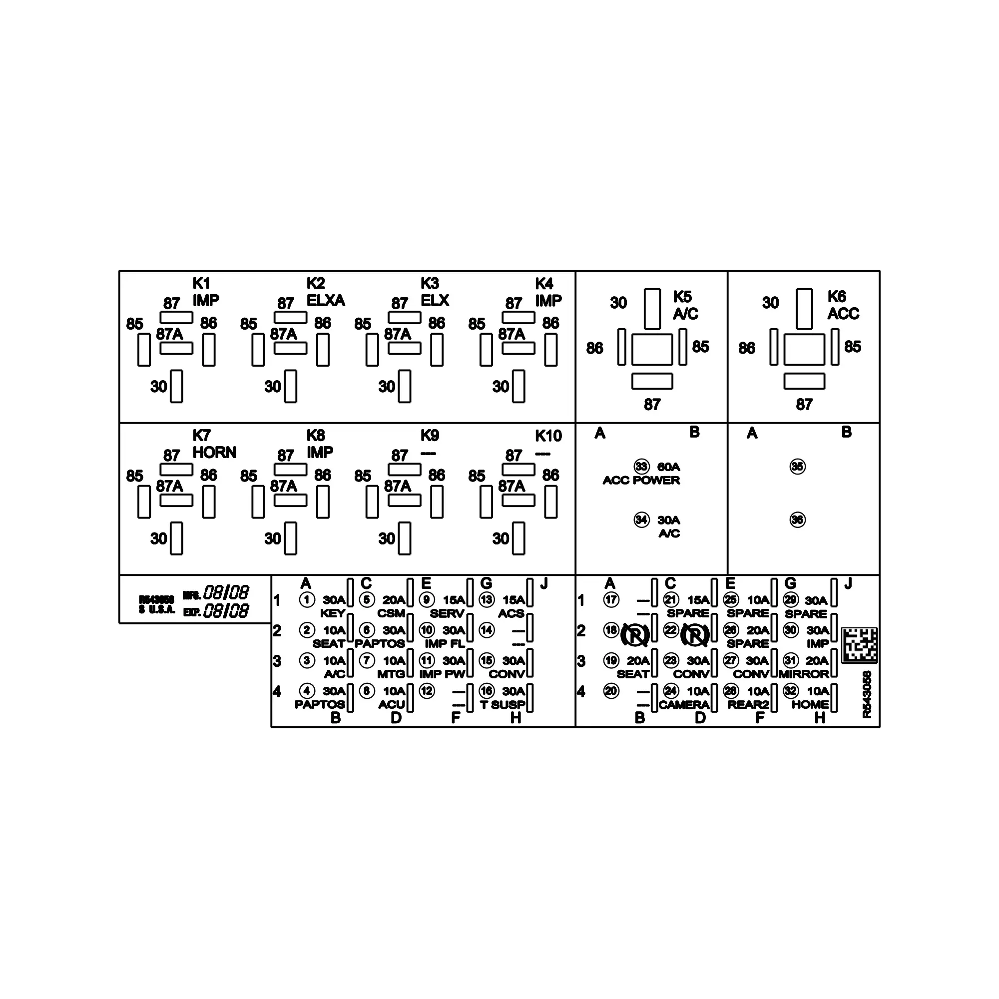 John Deere John Deere Label - JD5645