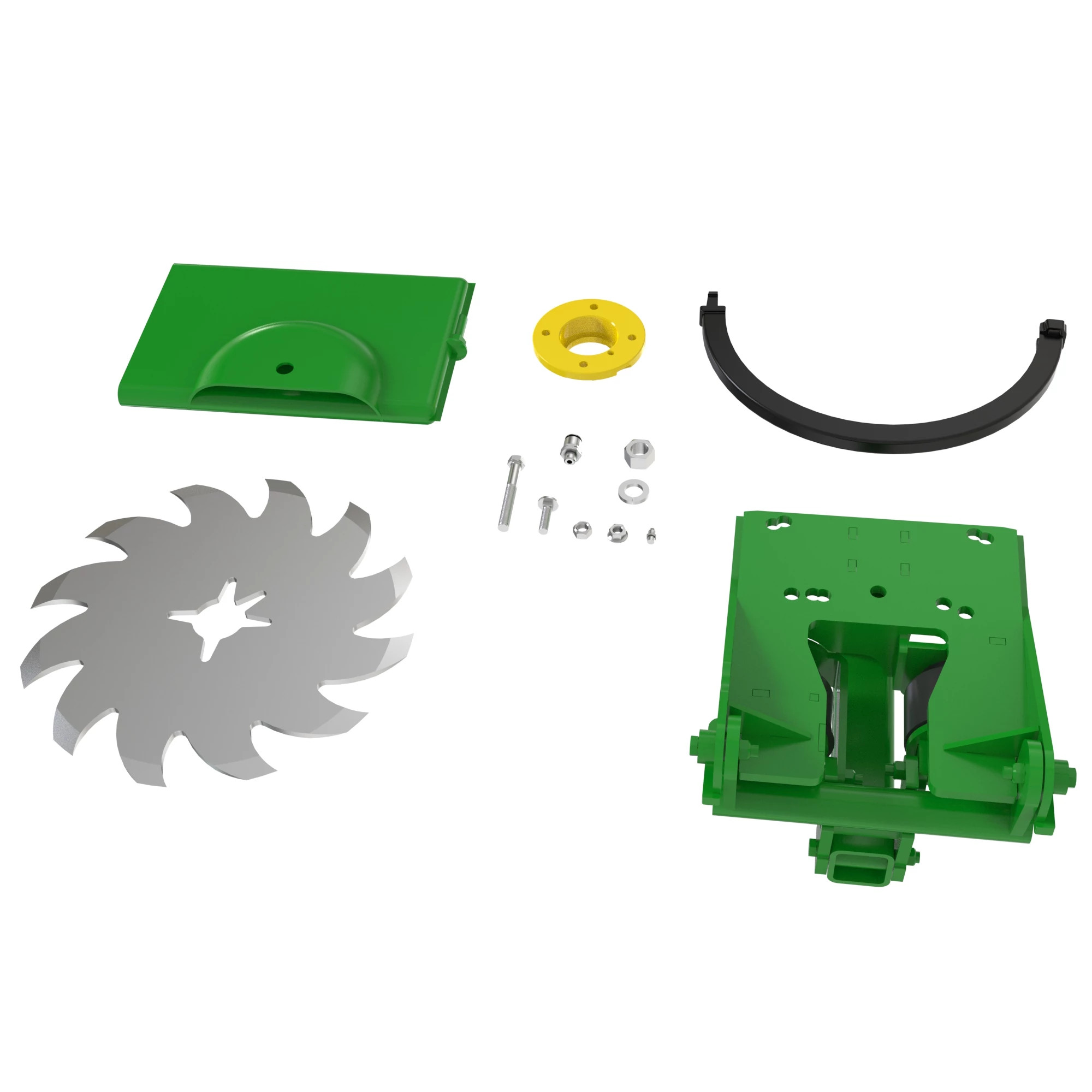 John Deere Pneumatic Row Cleaner Wheel Kit, Wide - BA32938