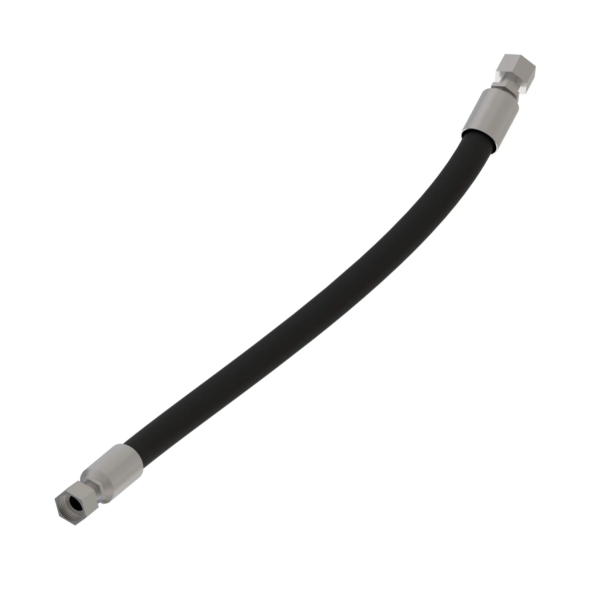 John Deere Drain Port Hydraulic Hose - AT410944